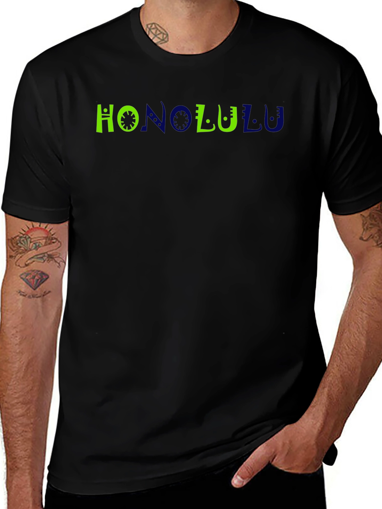 Honolulu Graphic Tee - Island Vibes