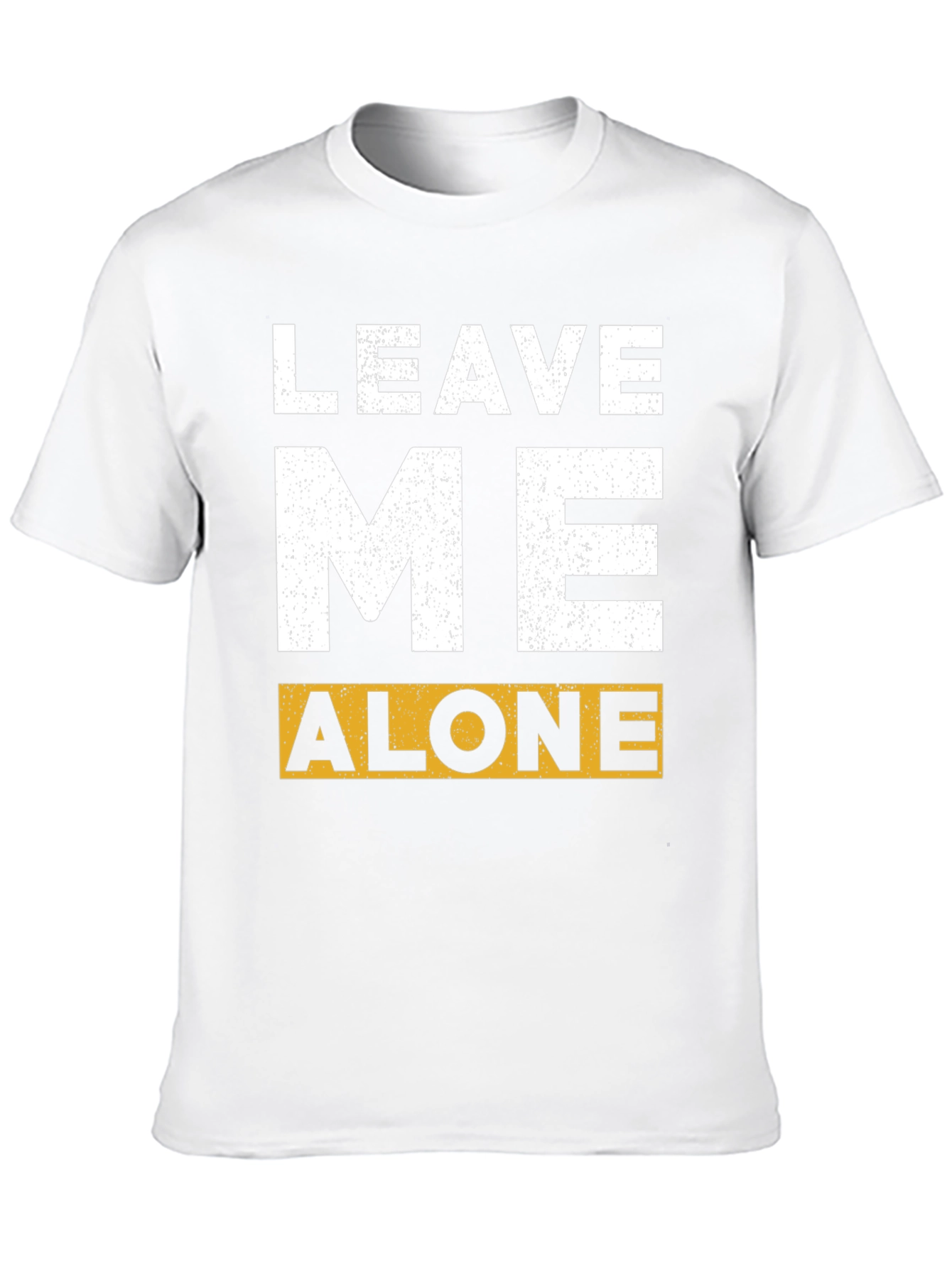 Leave Me Alone Graphic T-Shirt - Black Cotton Tee