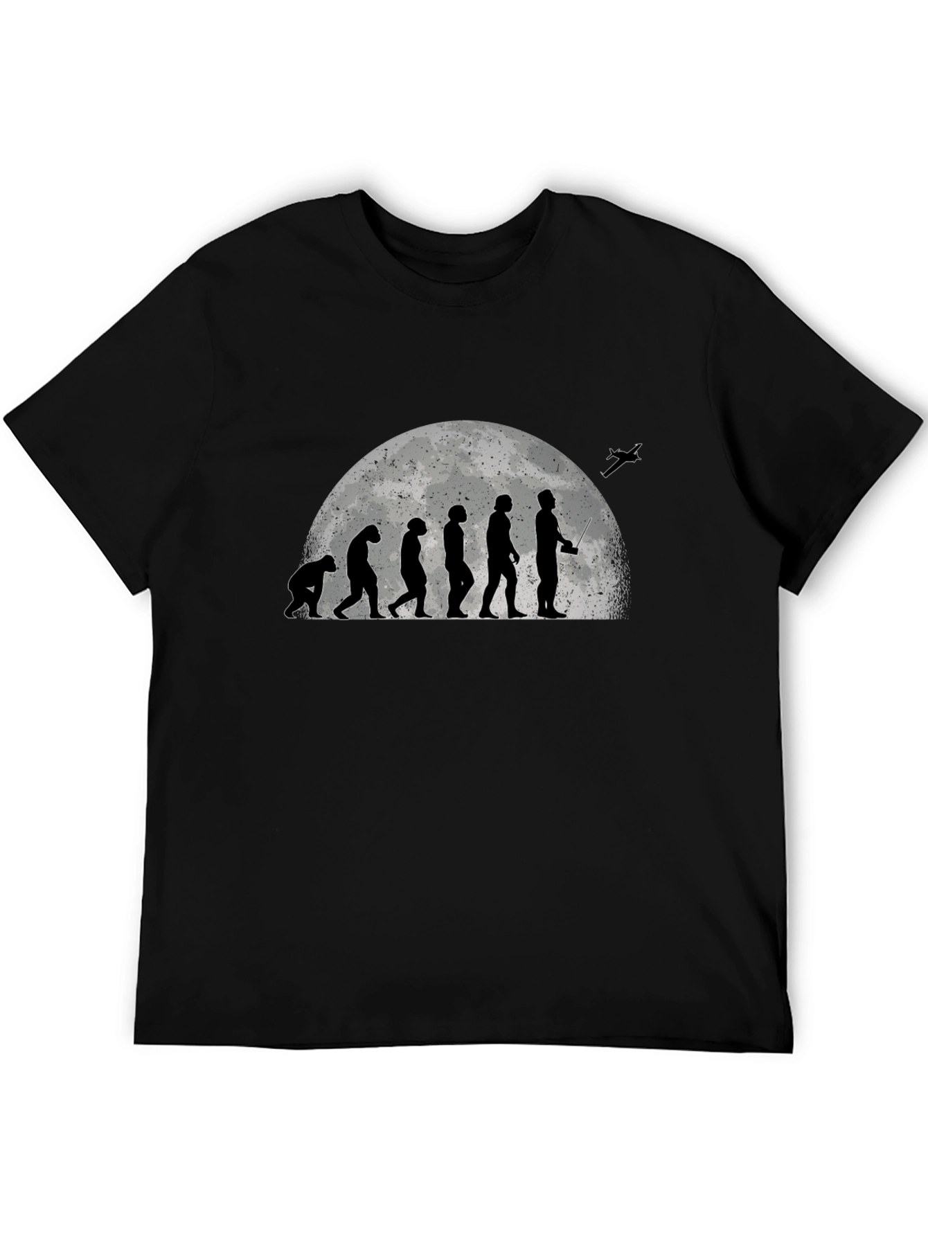 Evolution of Flight Black T-Shirt