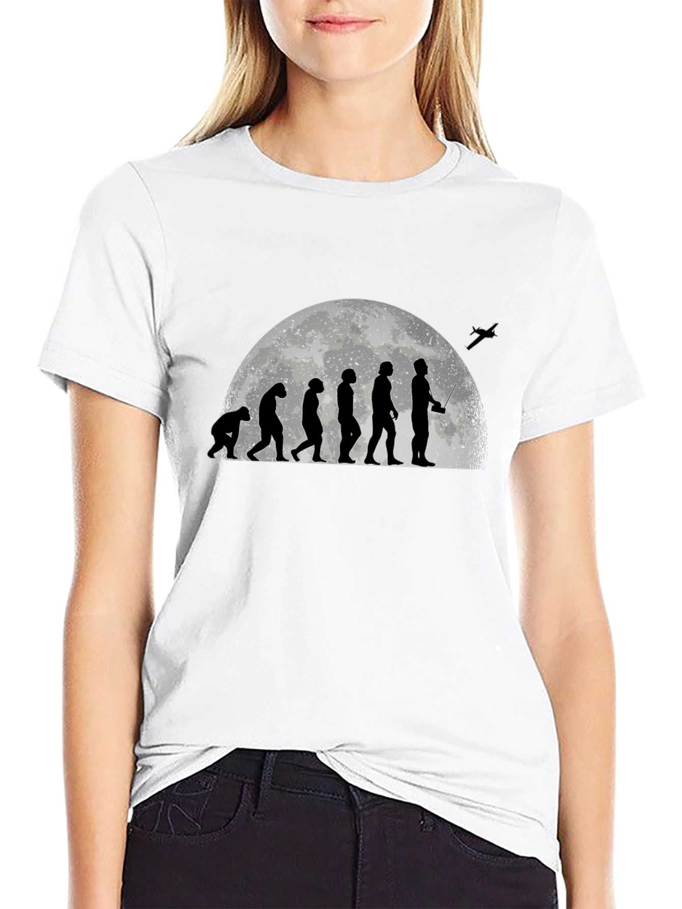 Evolution of Flight Black T-Shirt