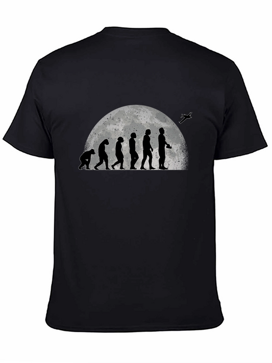 Evolution of Flight Black T-Shirt