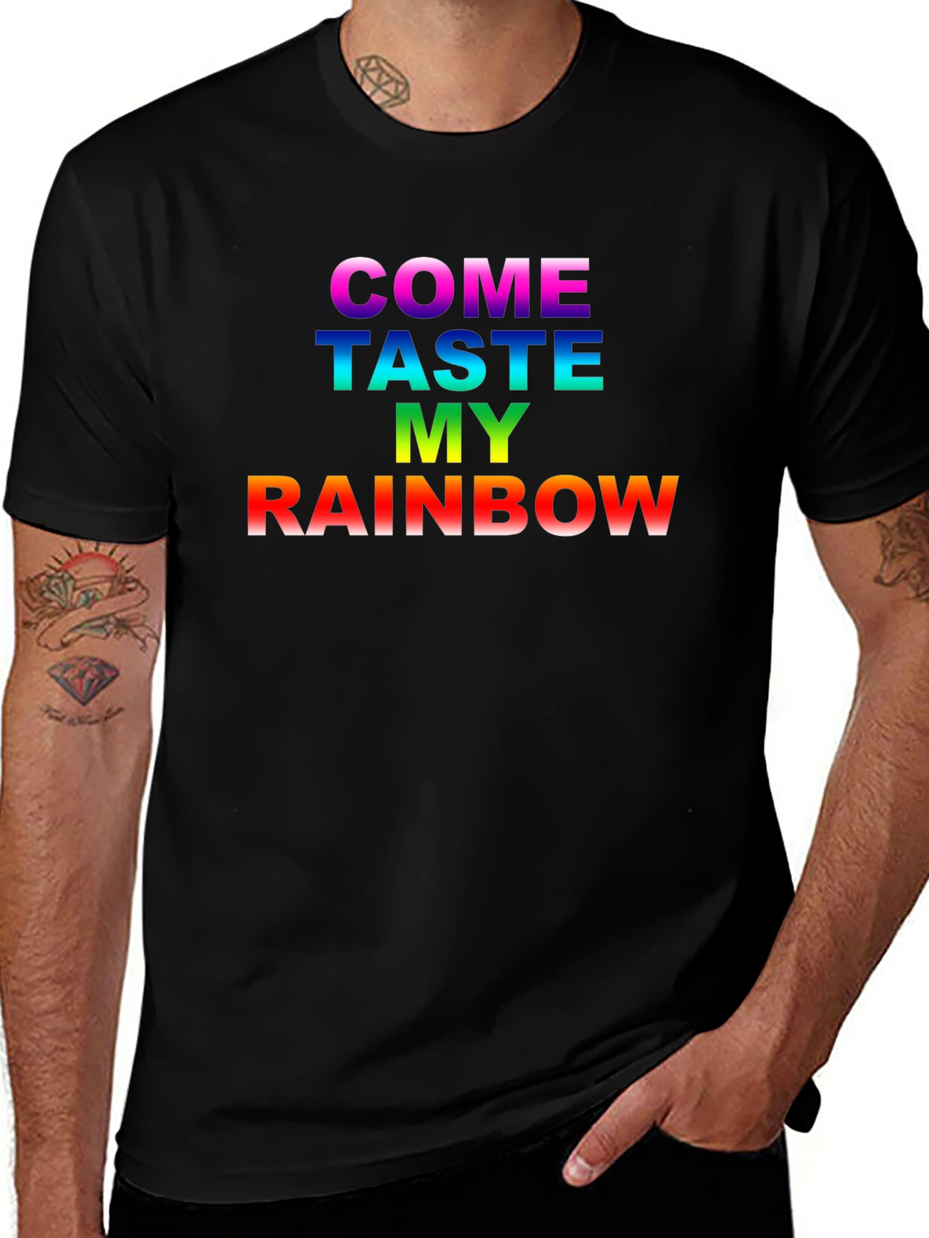 Come Taste My Rainbow T-Shirt Pride LGBTQ