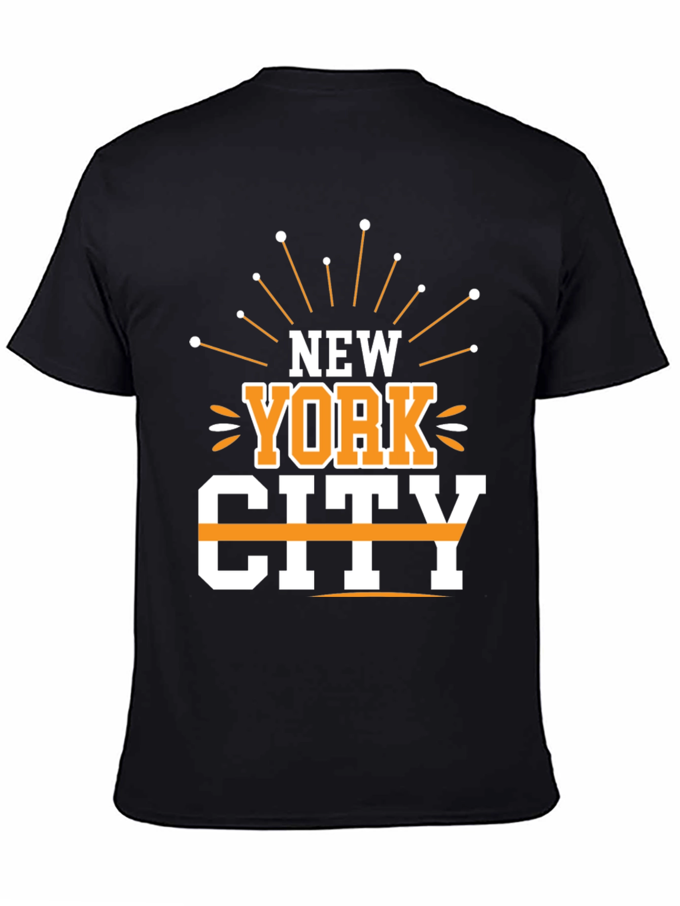 New York City Graphic Black T-Shirt