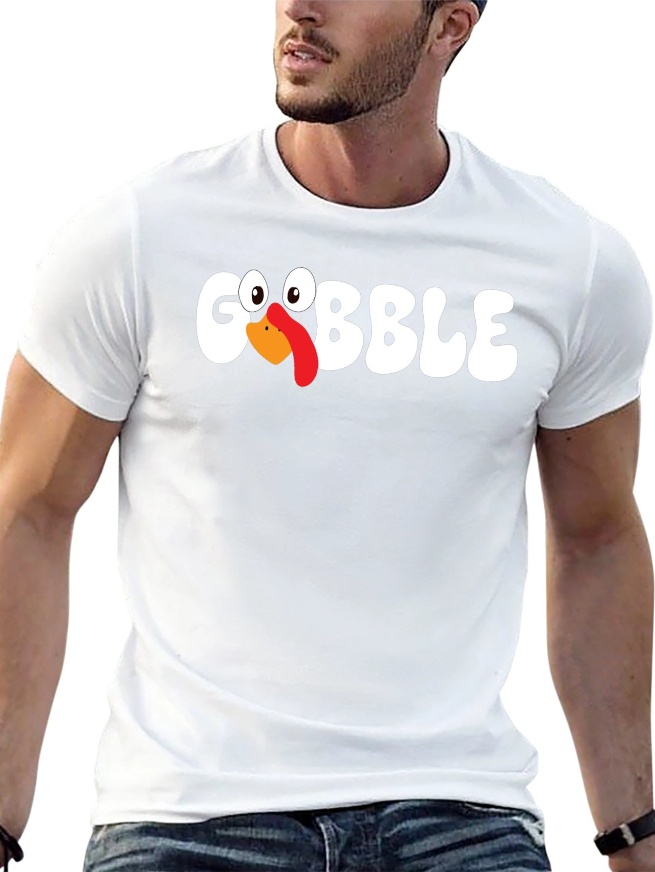 Funny Gobble Turkey Thanksgiving T-Shirt