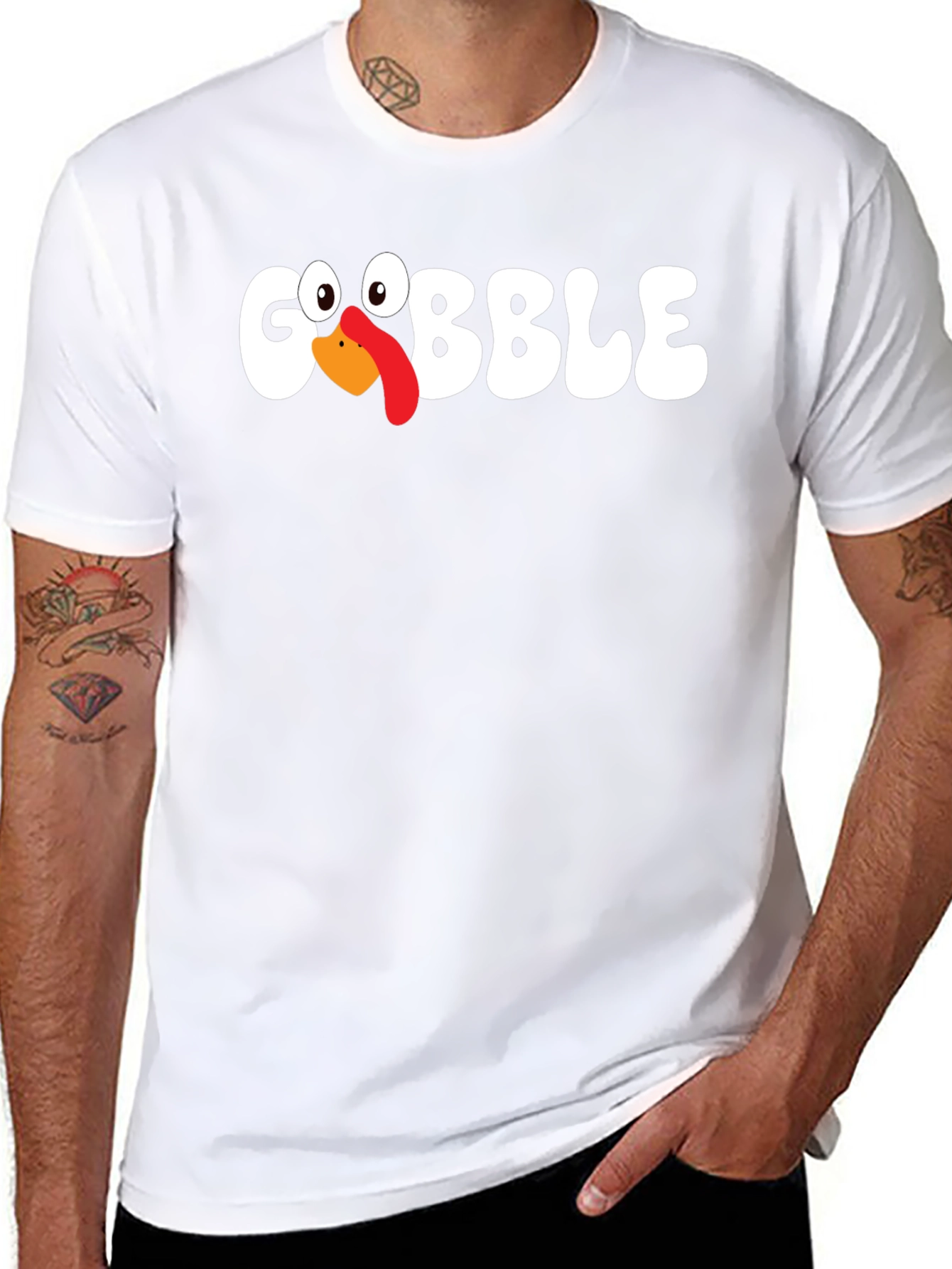 Funny Gobble Turkey Thanksgiving T-Shirt