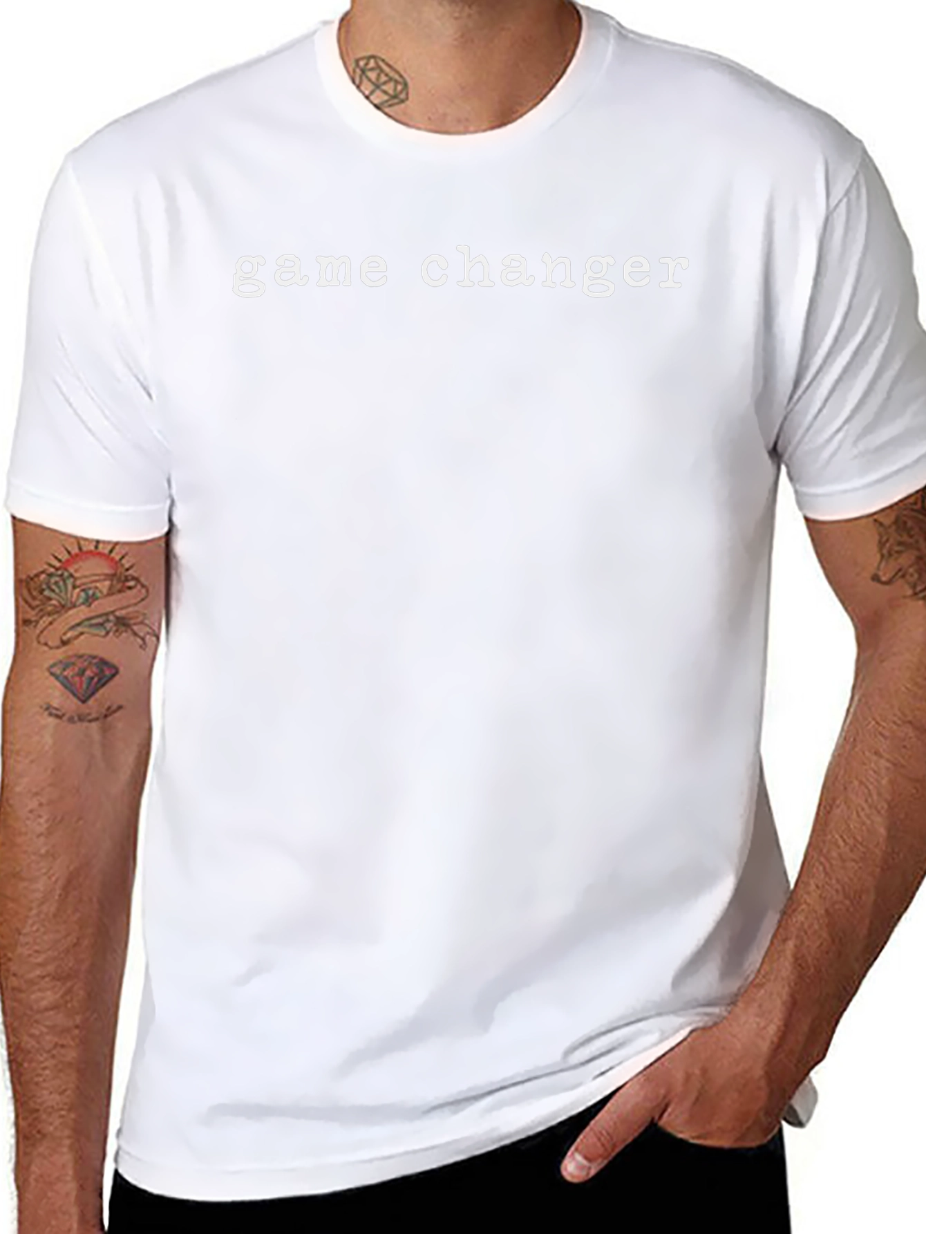 Game Changer Graphic Tee - Stylish Black Cotton T-Shirt
