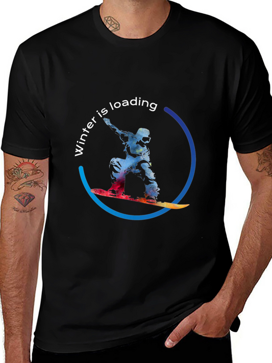 Winter is Loading Graphic T-Shirt