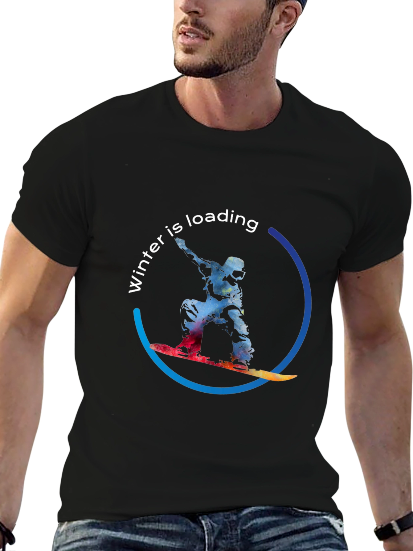 Winter is Loading Graphic T-Shirt