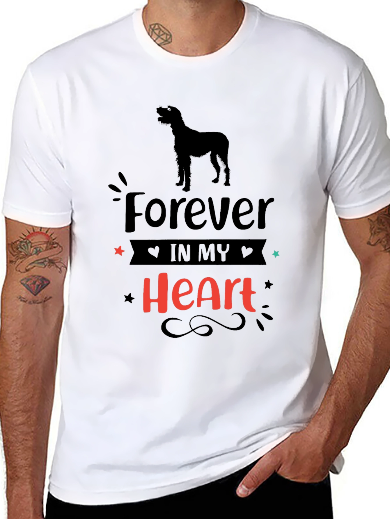 Forever in My Heart Pet Dog T-Shirt