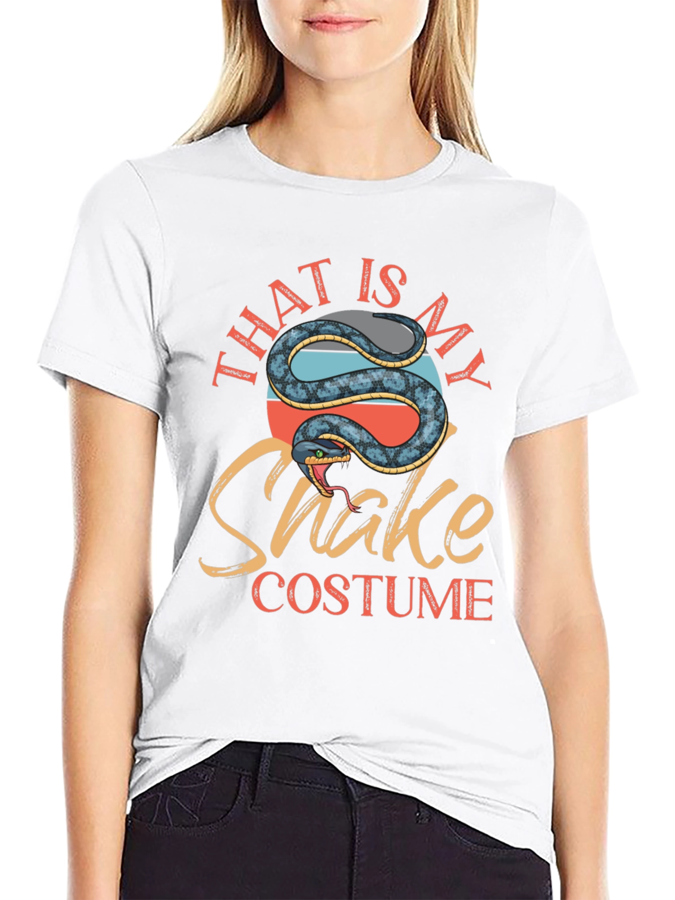 That Is My Snake Costume Graphic T-Shirt