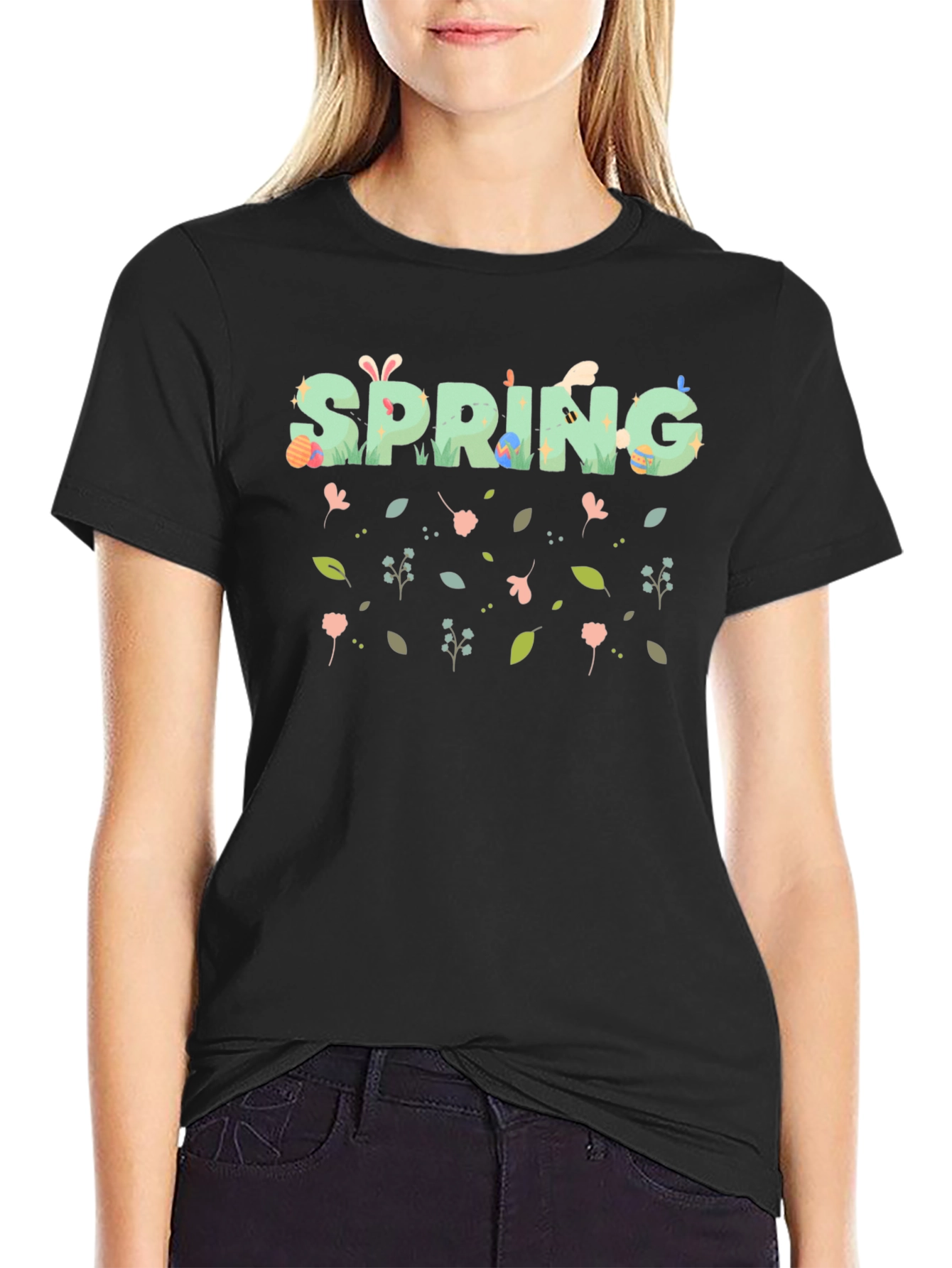 Spring Floral Easter T-Shirt