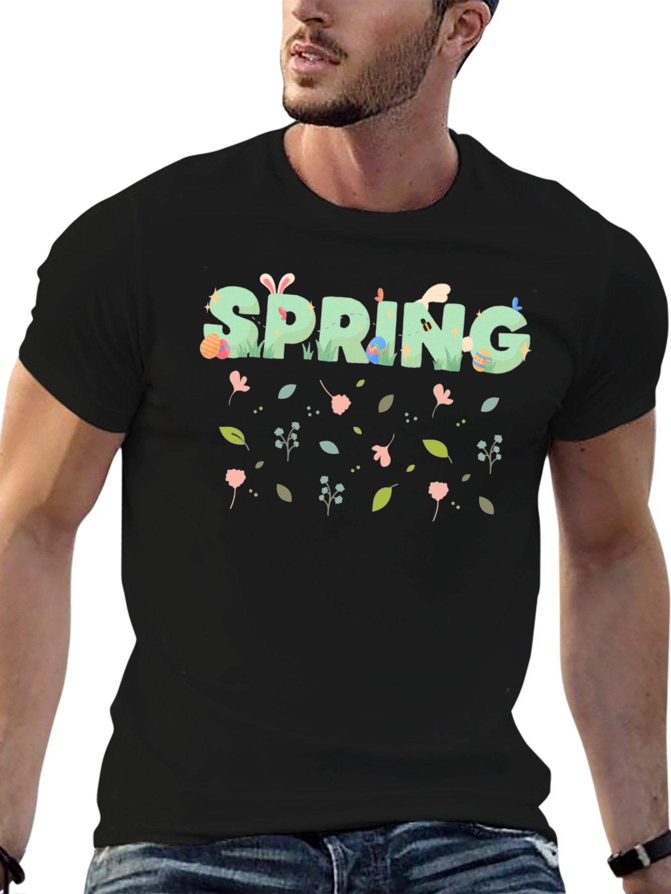 Spring Floral Easter T-Shirt