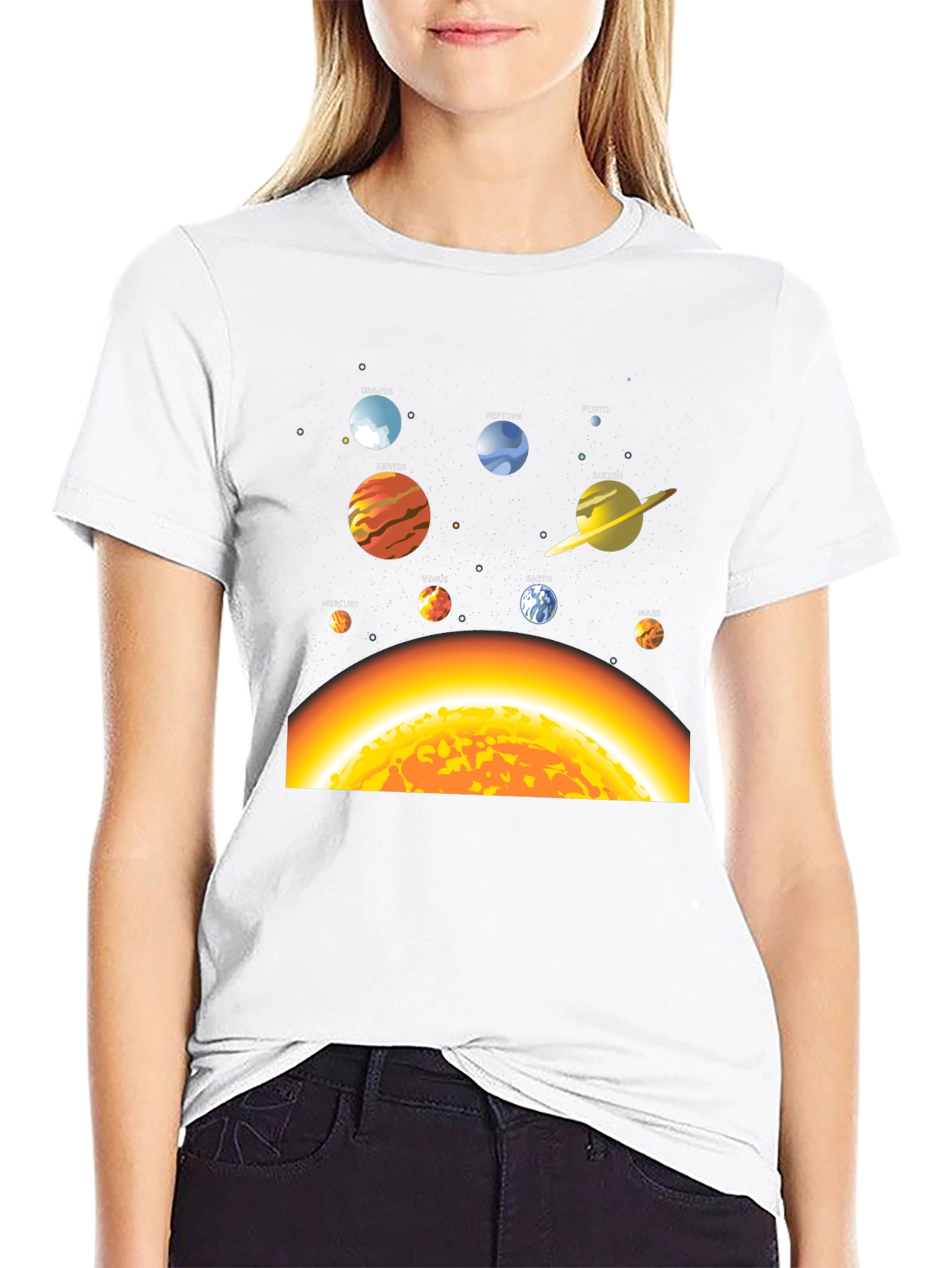 Solar System Planets T-Shirt Astronomy Tee
