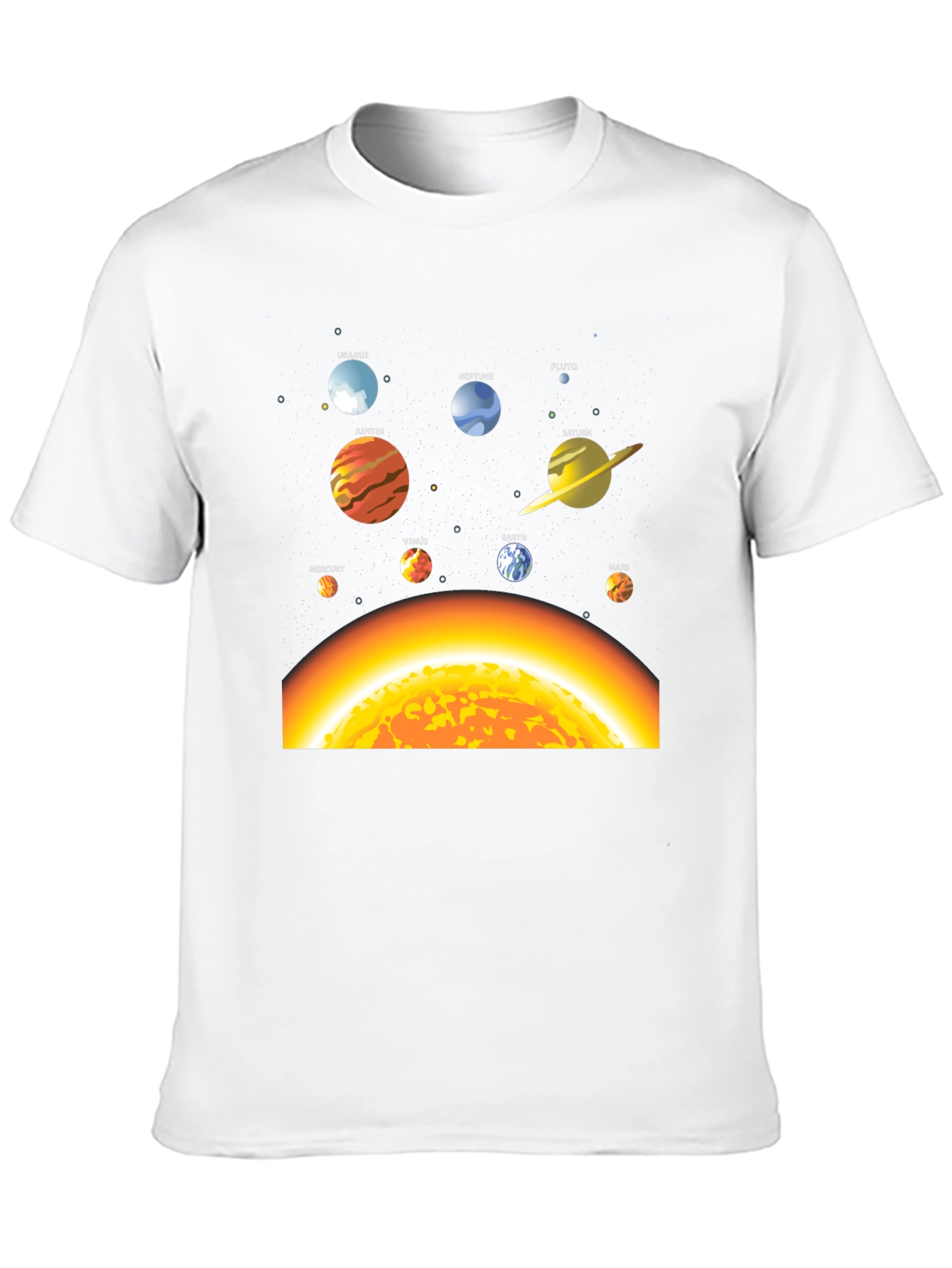 Solar System Planets T-Shirt Astronomy Tee