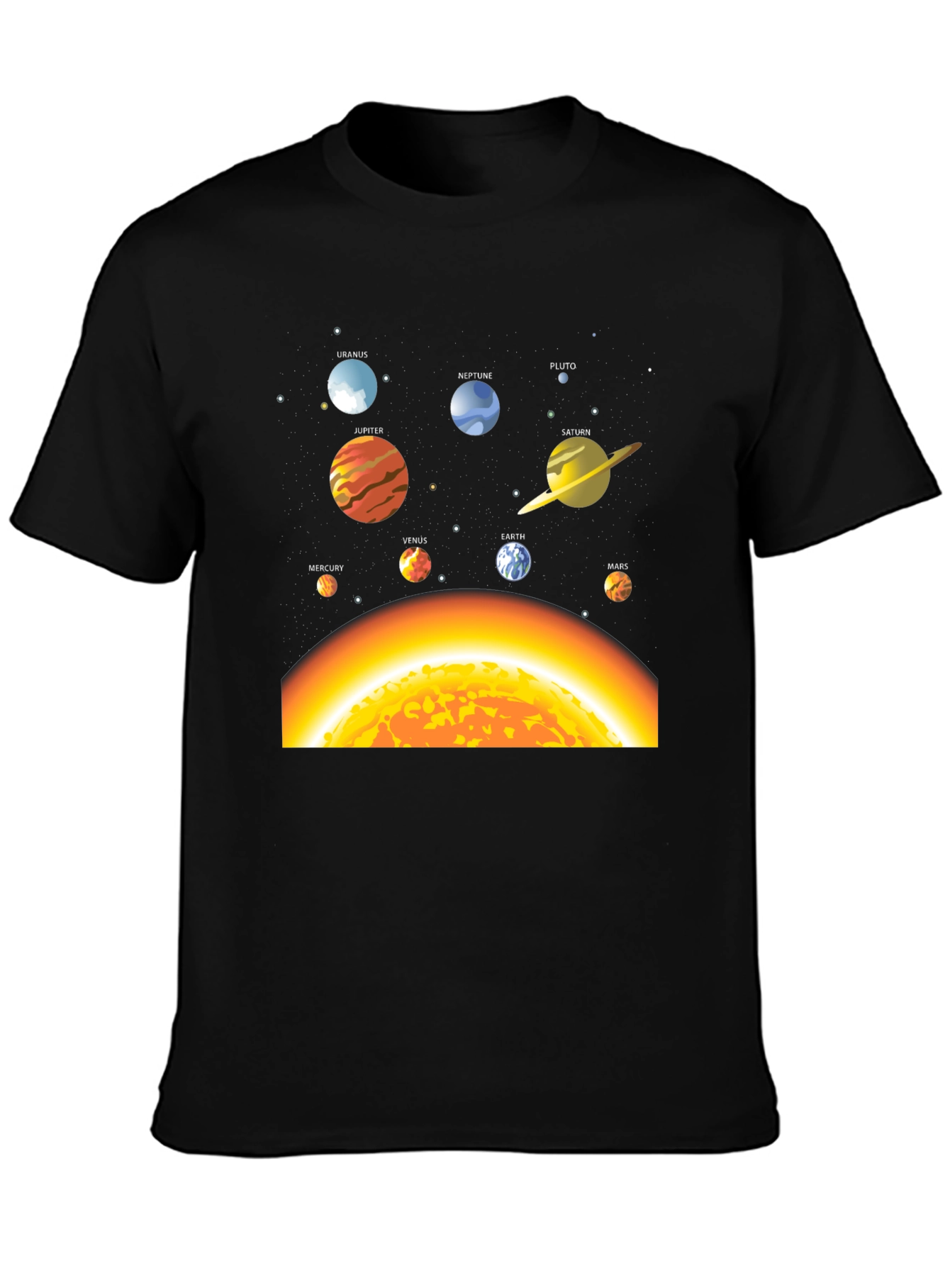 Solar System Planets T-Shirt Astronomy Tee