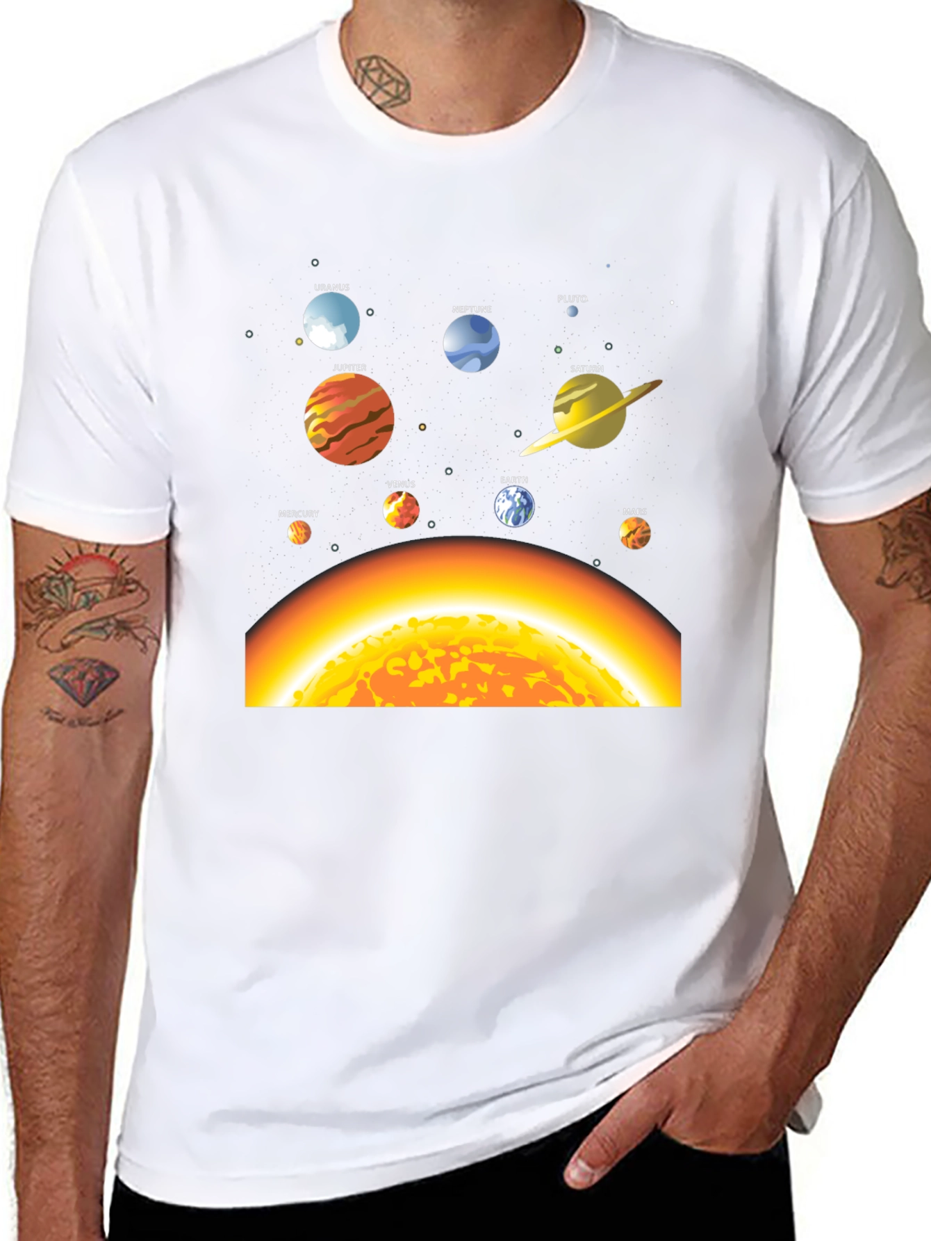 Solar System Planets T-Shirt Astronomy Tee