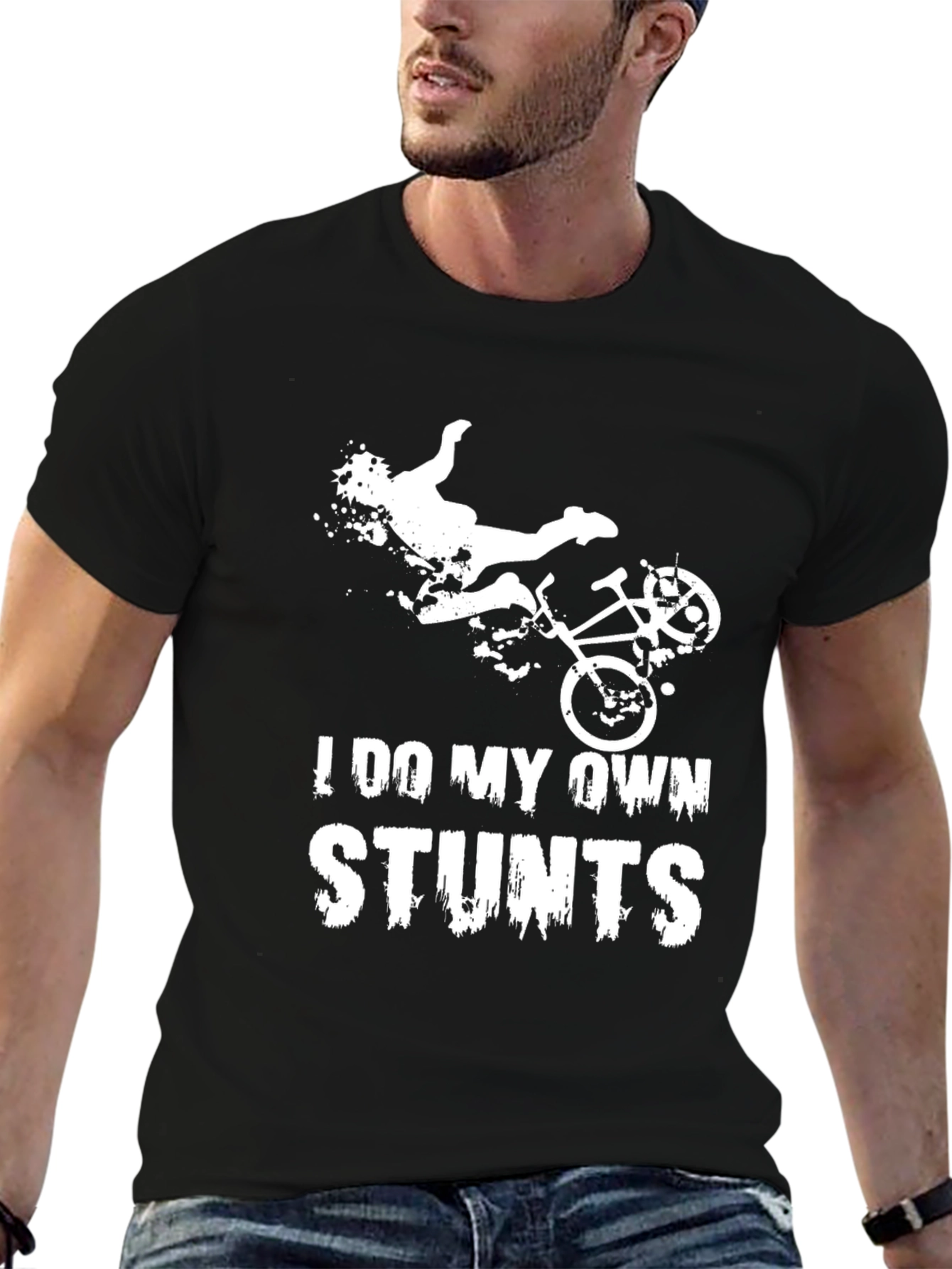 I Do My Own Stunts Graphic Tee