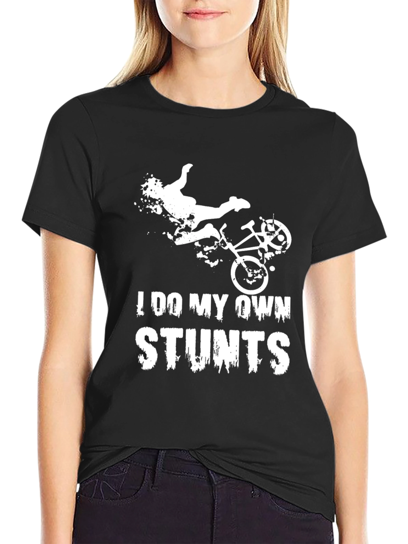 I Do My Own Stunts Graphic Tee