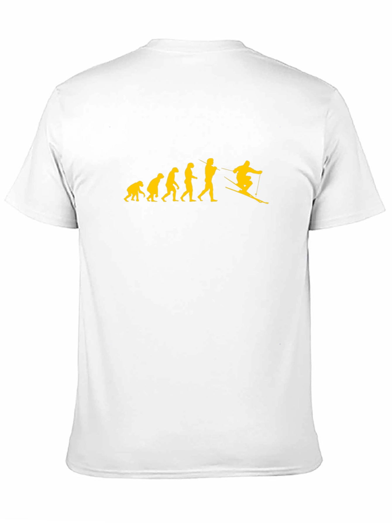 Evolution Ski T-Shirt - Funny Skiing Tee