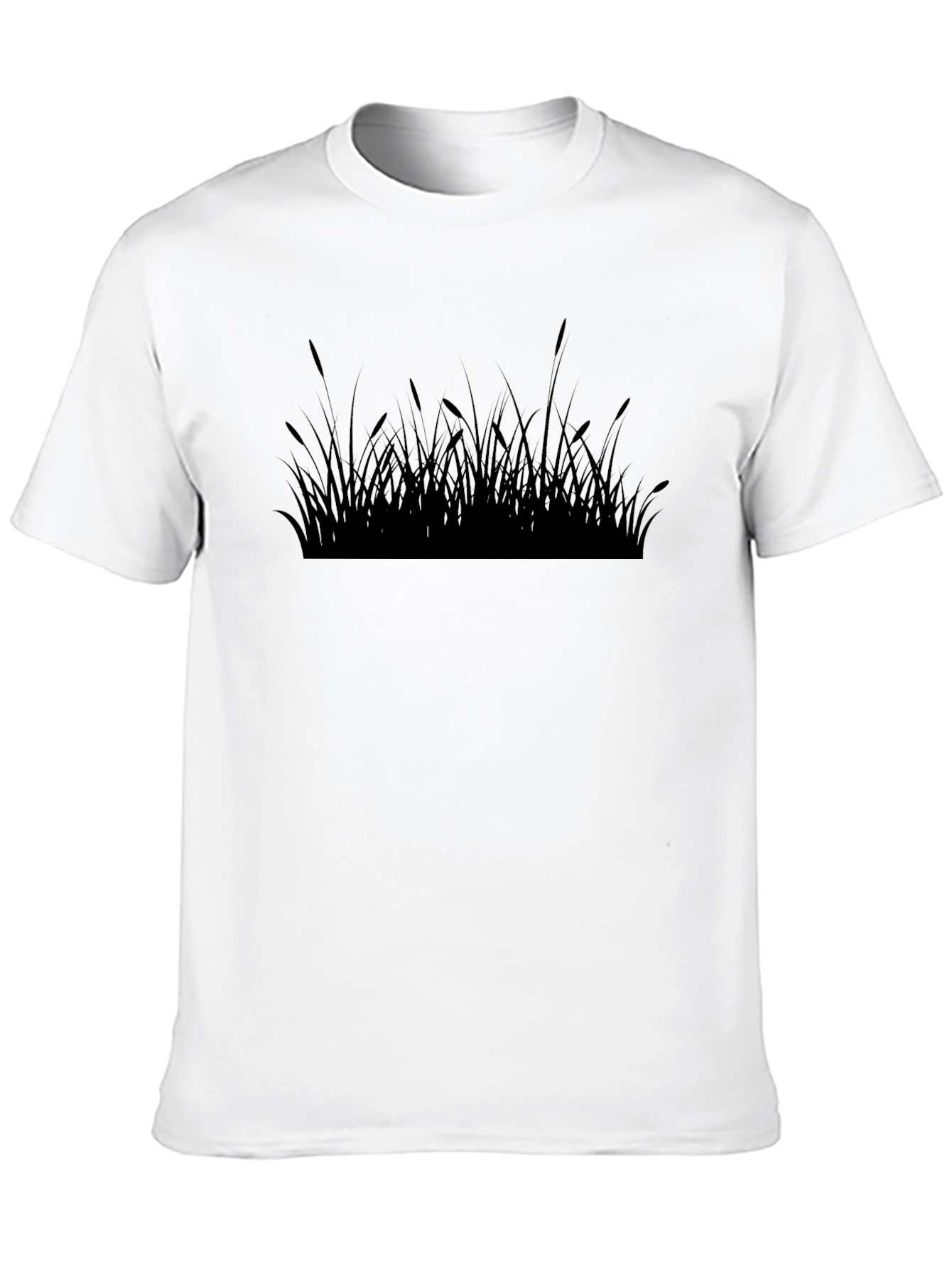 Silhouette Grass Black T-Shirt