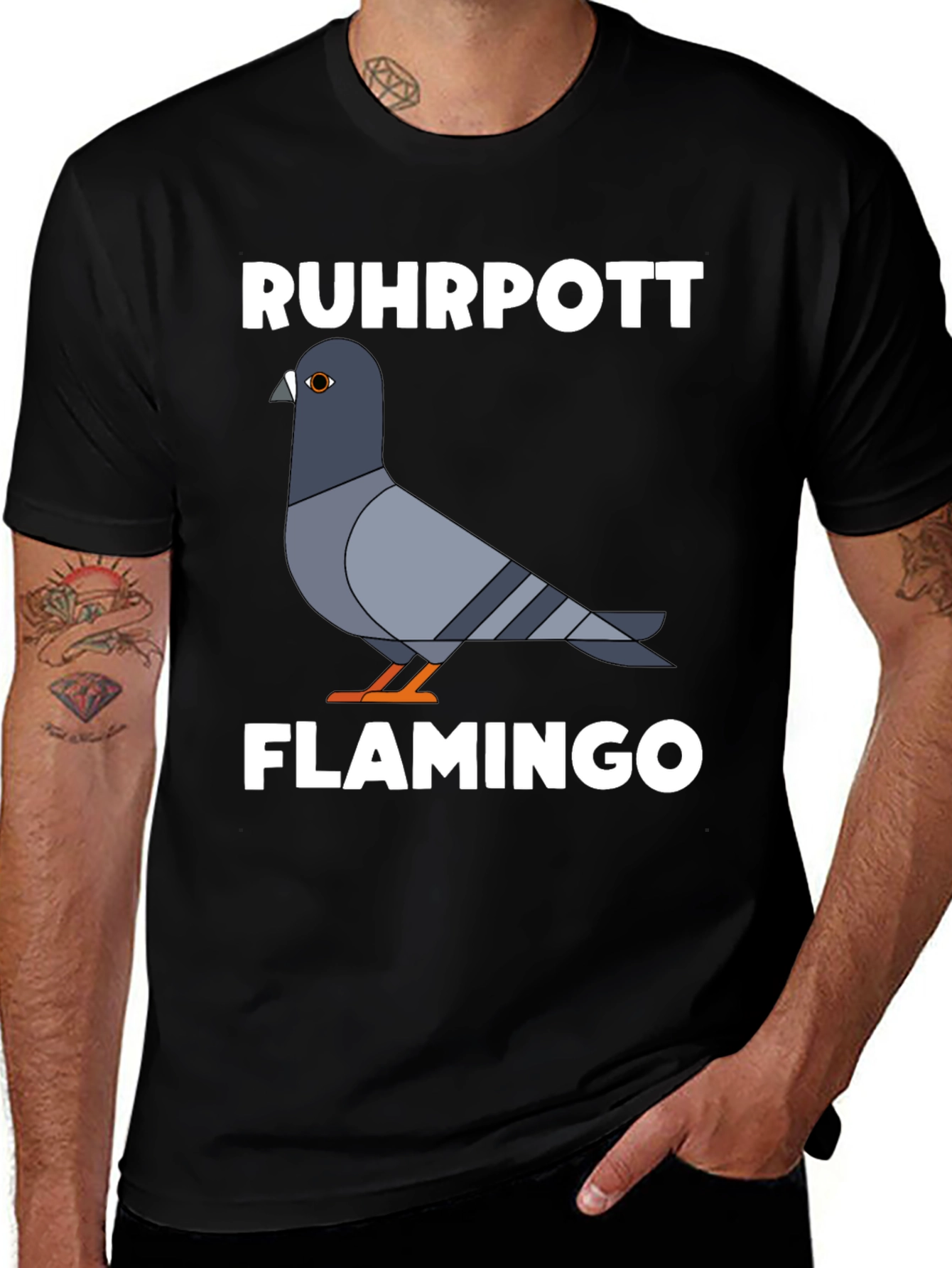 Ruhrpott Flamingo Graphic Tee