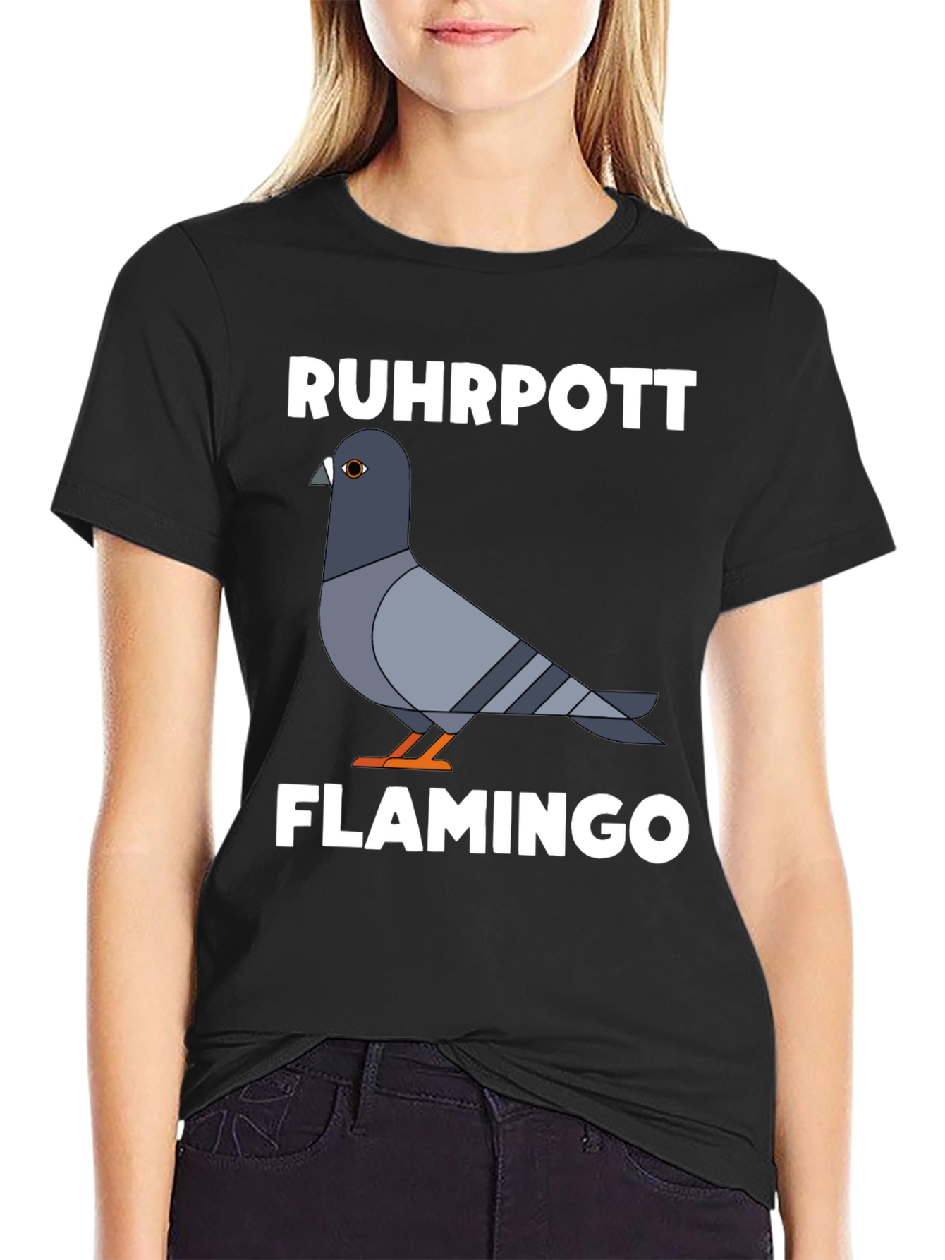 Ruhrpott Flamingo Graphic Tee
