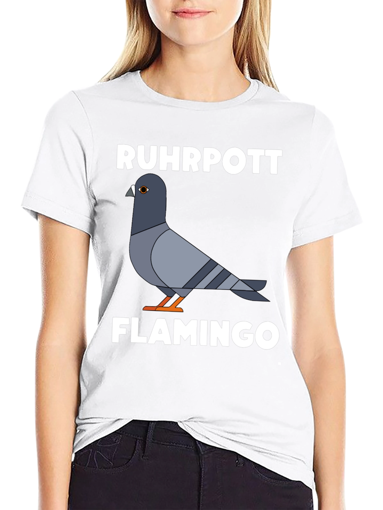 Ruhrpott Flamingo Graphic Tee