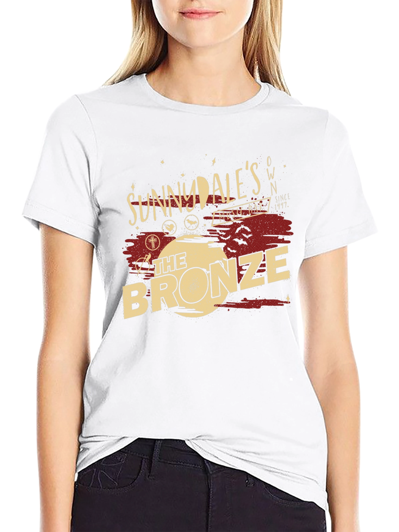 Sunnydales The Bronze Music Bar T-Shirt