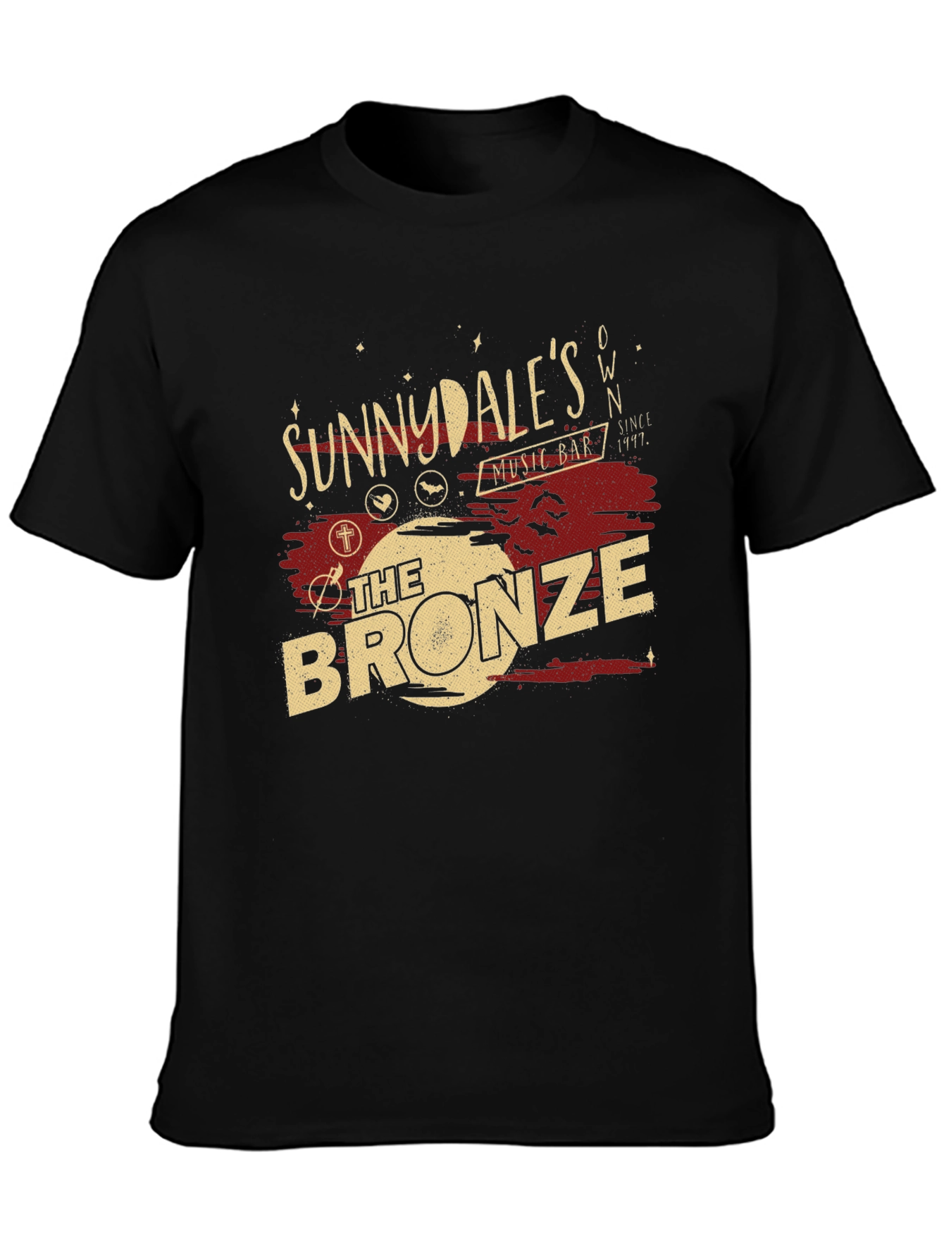 Sunnydales The Bronze Music Bar T-Shirt
