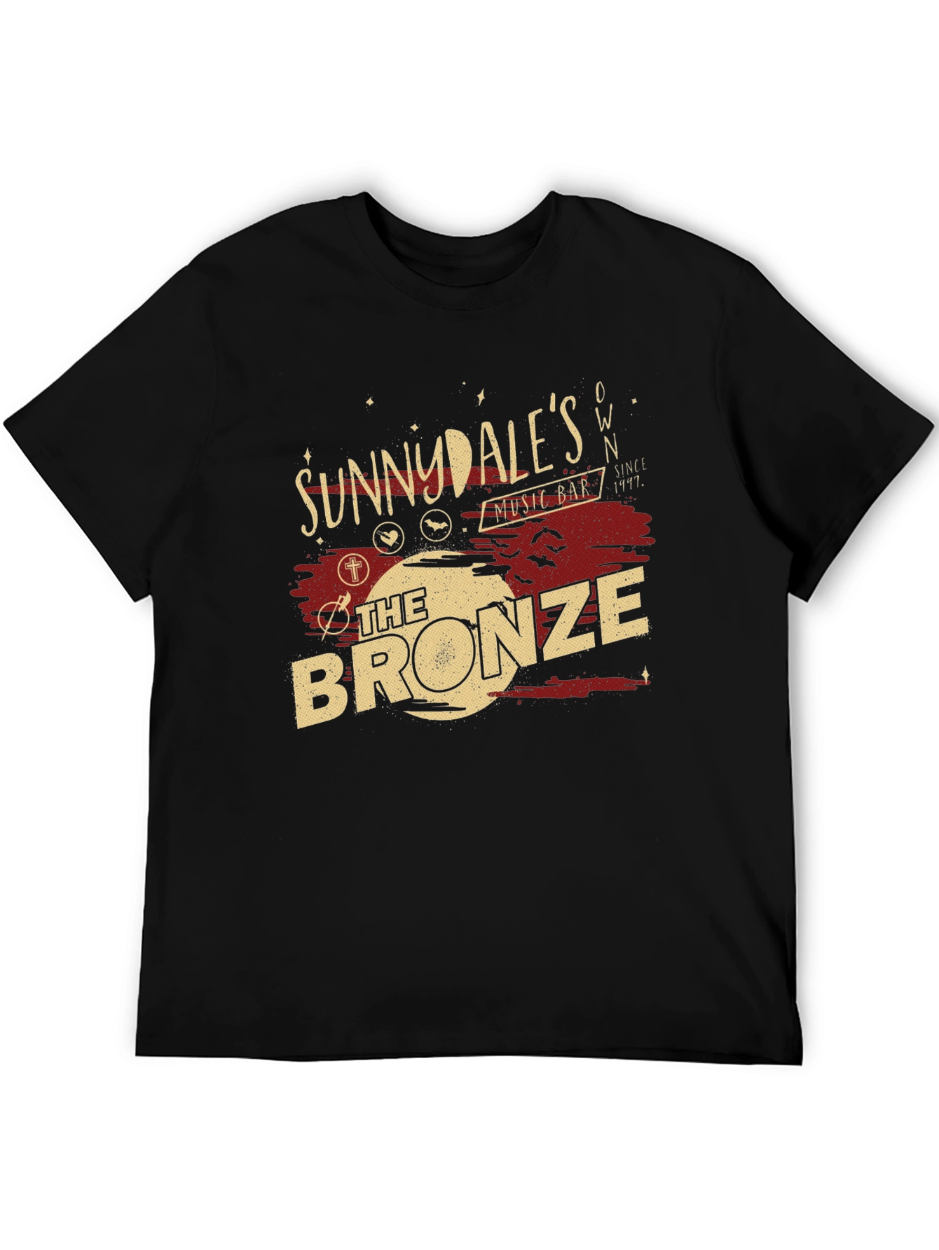 Sunnydales The Bronze Music Bar T-Shirt