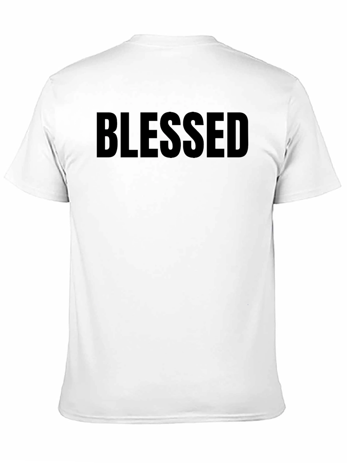 Blessed Graphic Tee - Mens Black T-Shirt