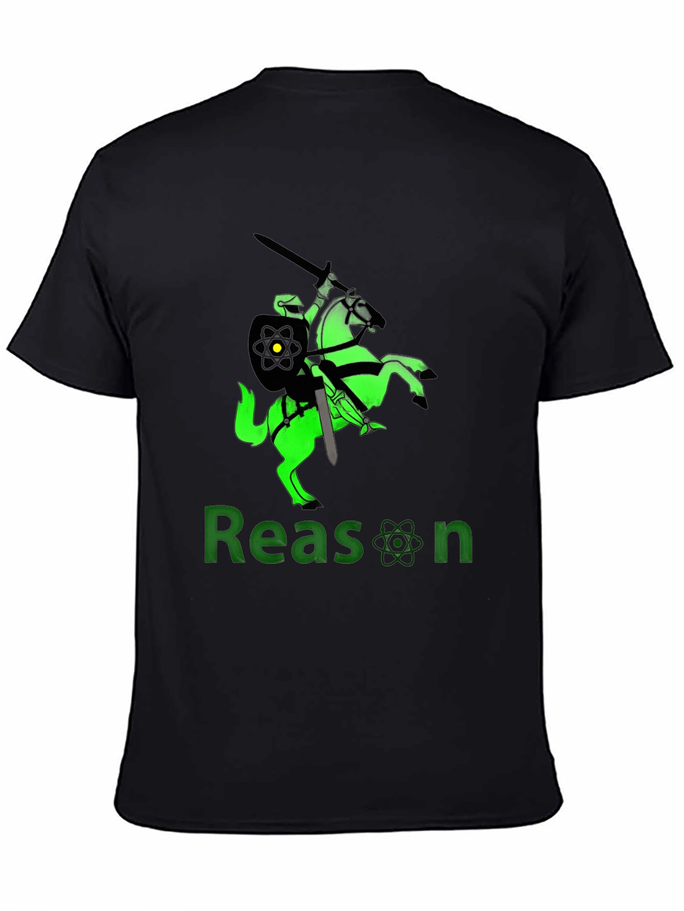 Reason Knight Graphic T-Shirt - Black