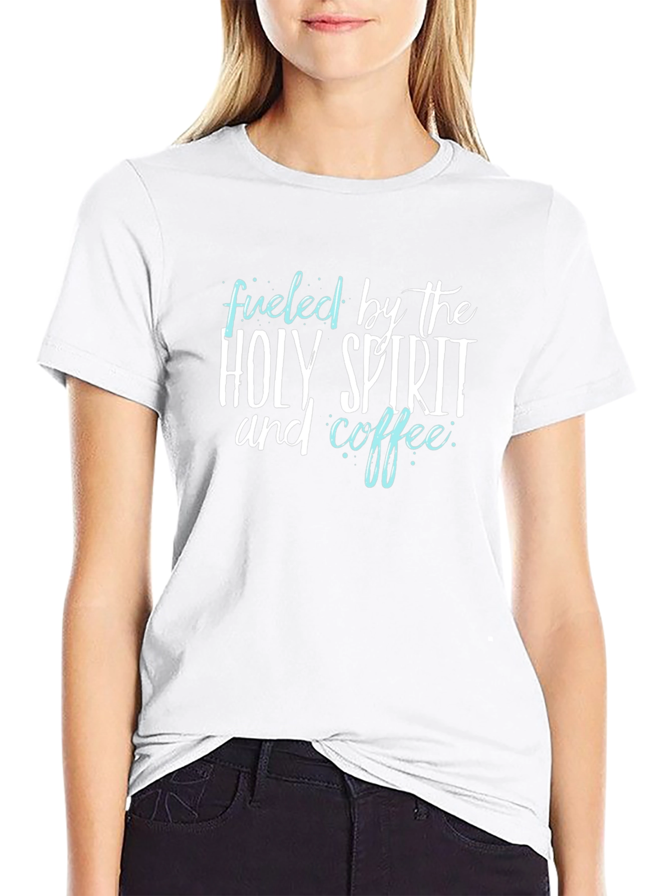 Fueled by Holy Spirit & Coffee Graphic Tee