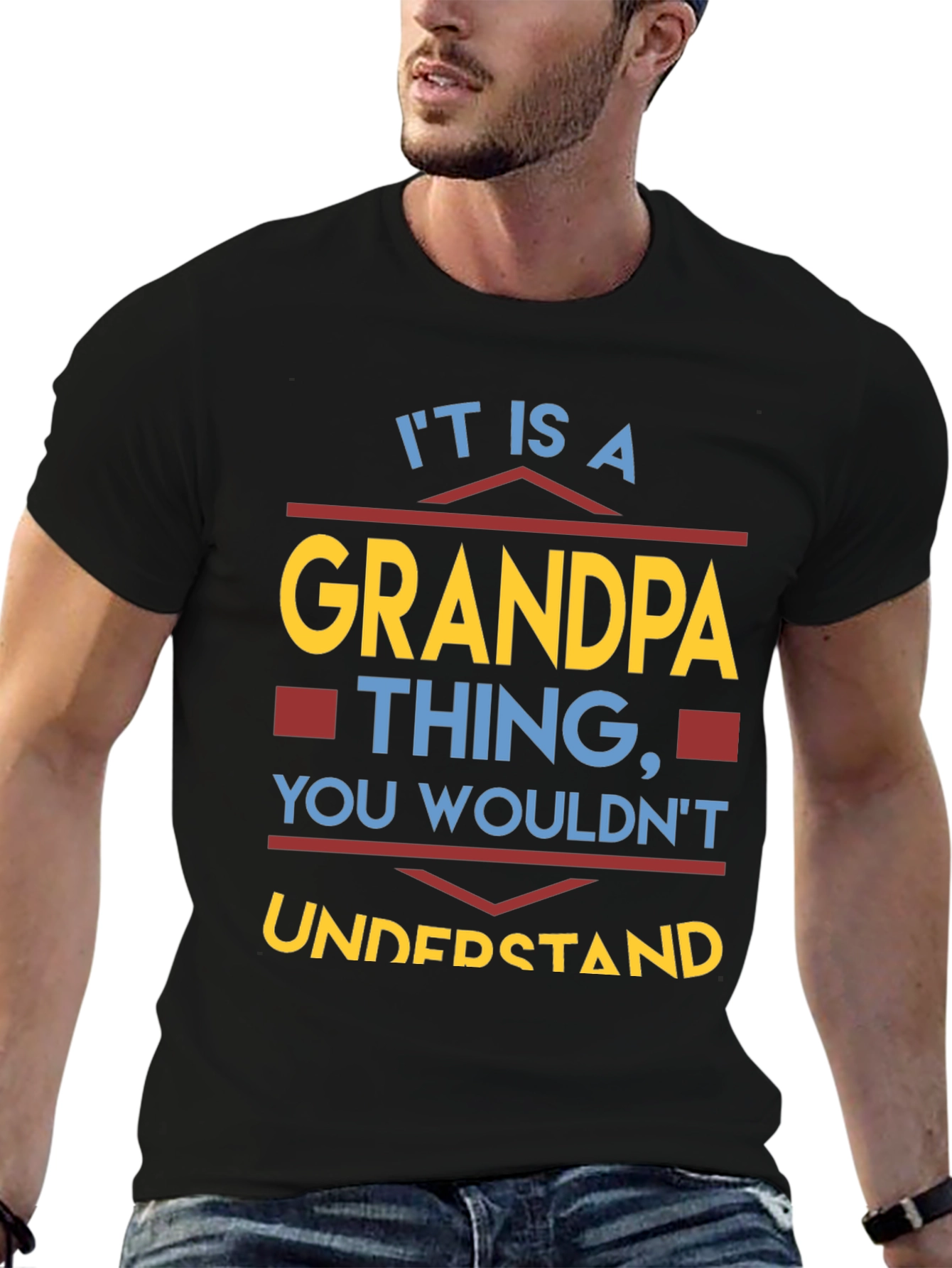 Grandpa Thing T-Shirt Funny Grandfather Tee