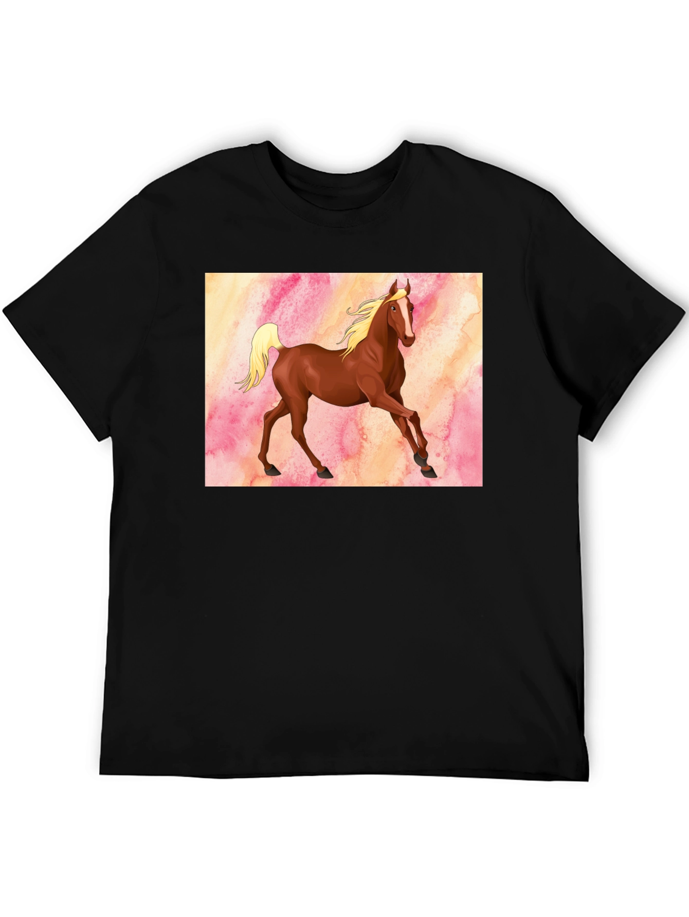 Horse Graphic T-Shirt - Equestrian Style