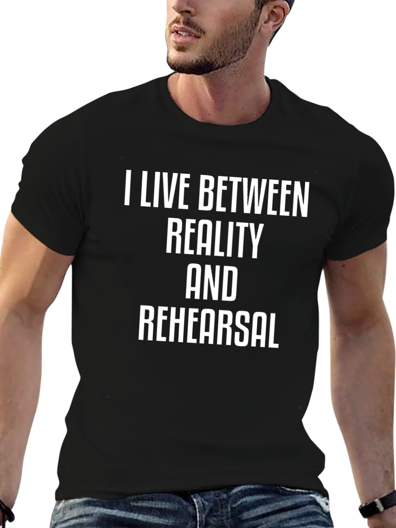 Reality & Rehearsal Black T-Shirt