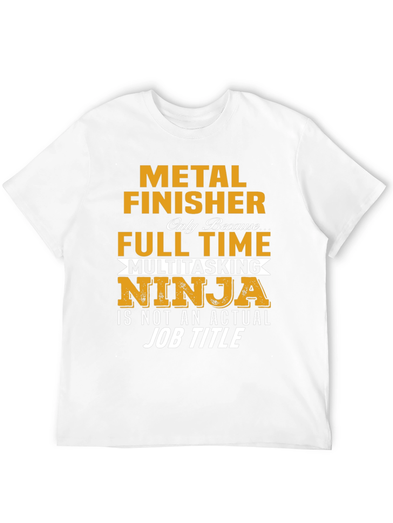 Metal Finisher Multitasking Ninja T-Shirt