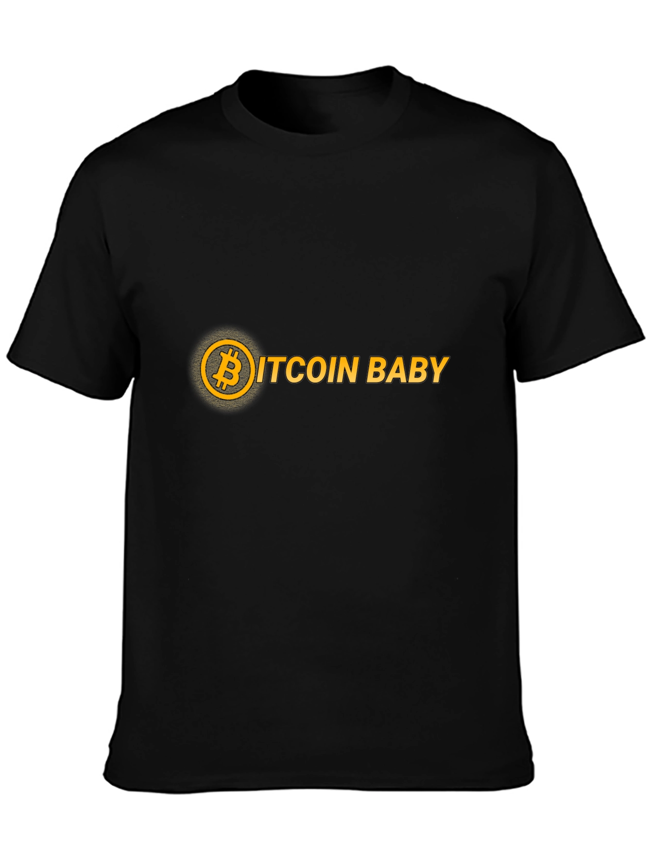 Bitcoin Baby Black T-Shirt - Crypto HODL