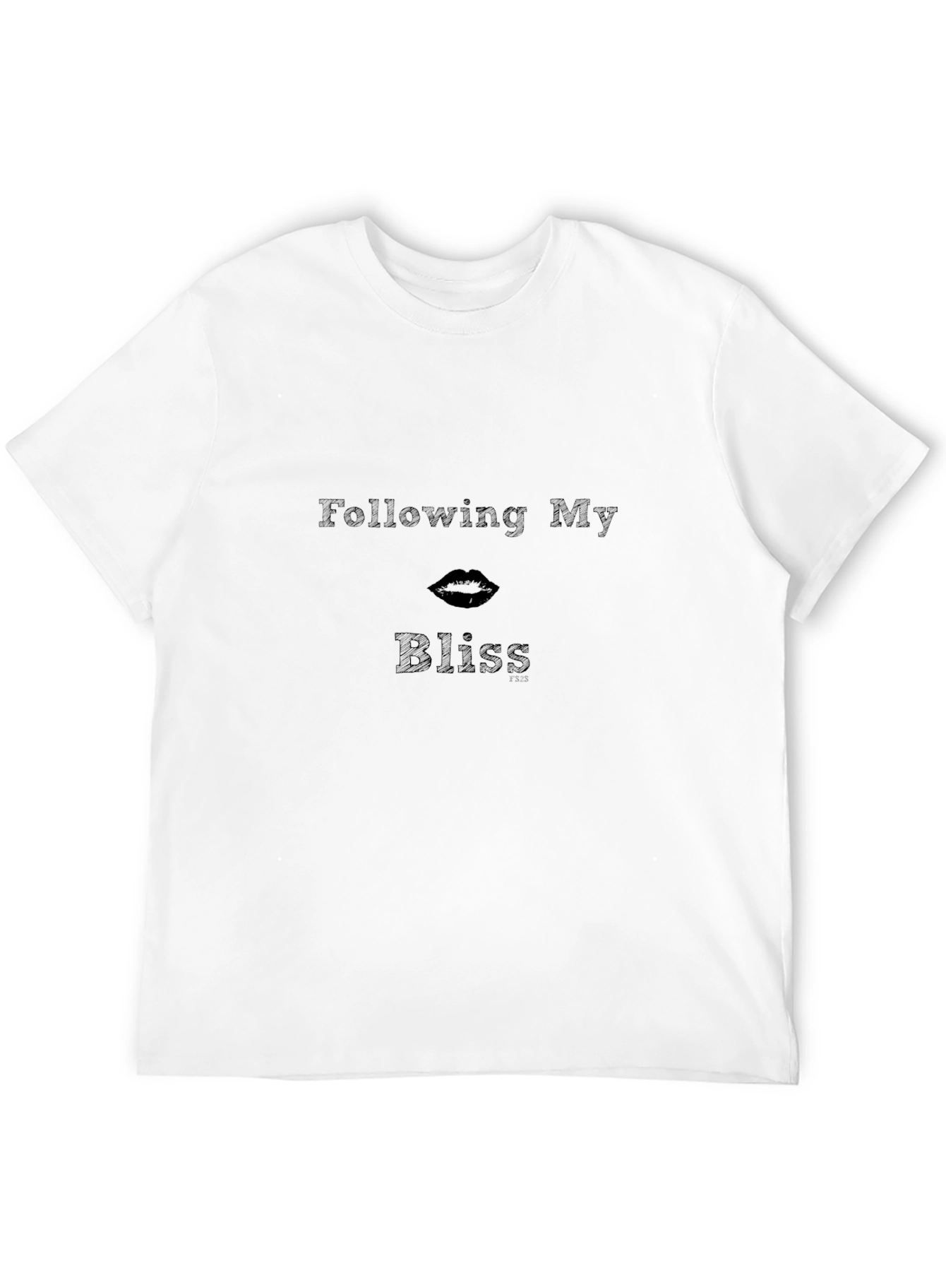 Following My Bliss Graphic T-Shirt - Black