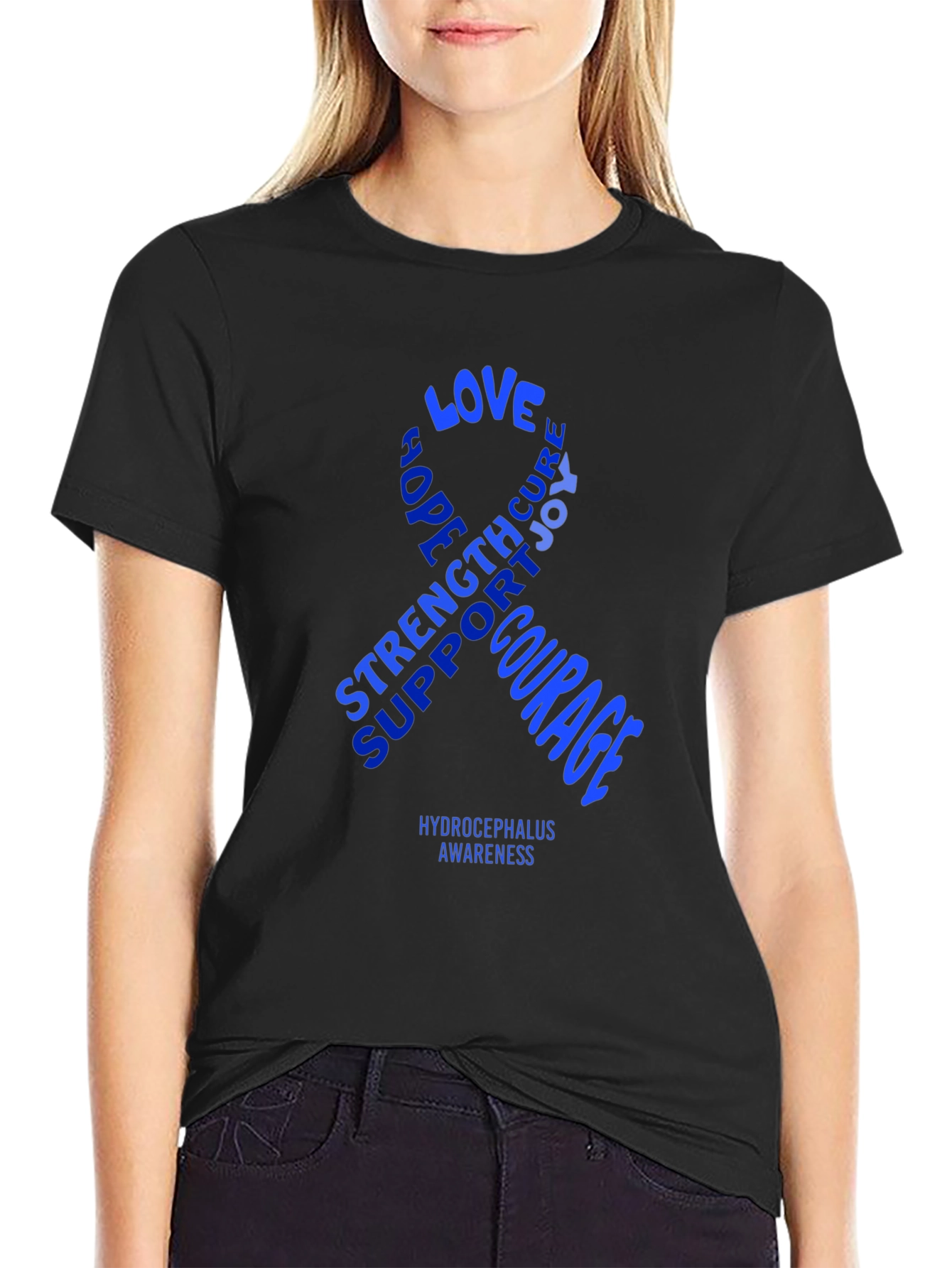 Hydrocephalus Awareness Ribbon T-Shirt