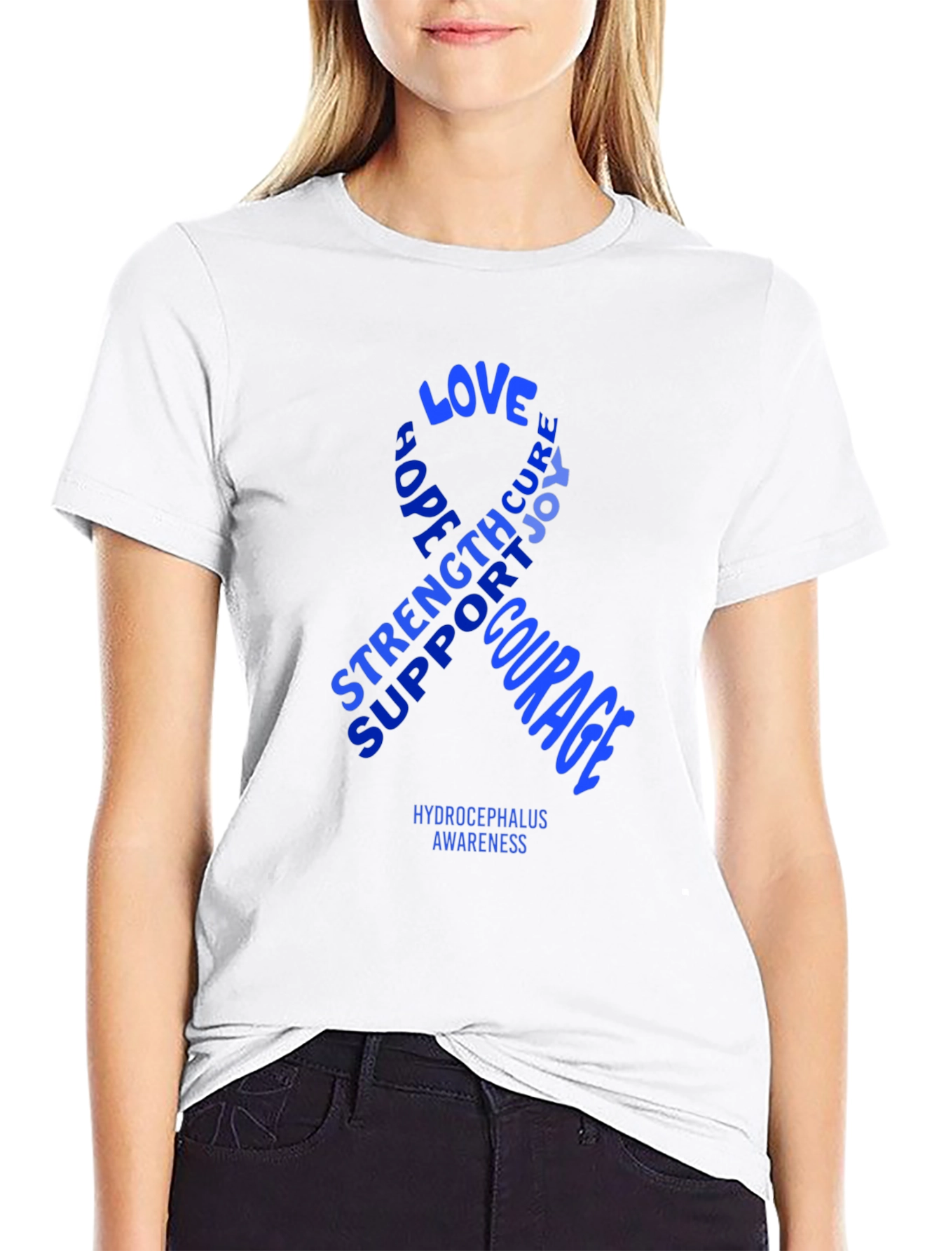 Hydrocephalus Awareness Ribbon T-Shirt