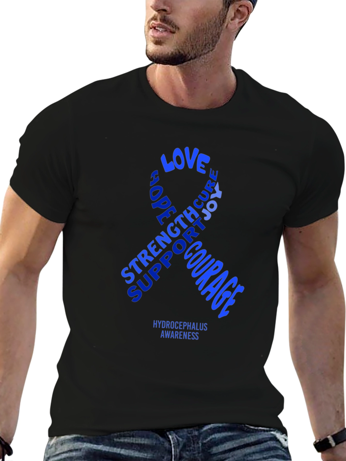Hydrocephalus Awareness Ribbon T-Shirt