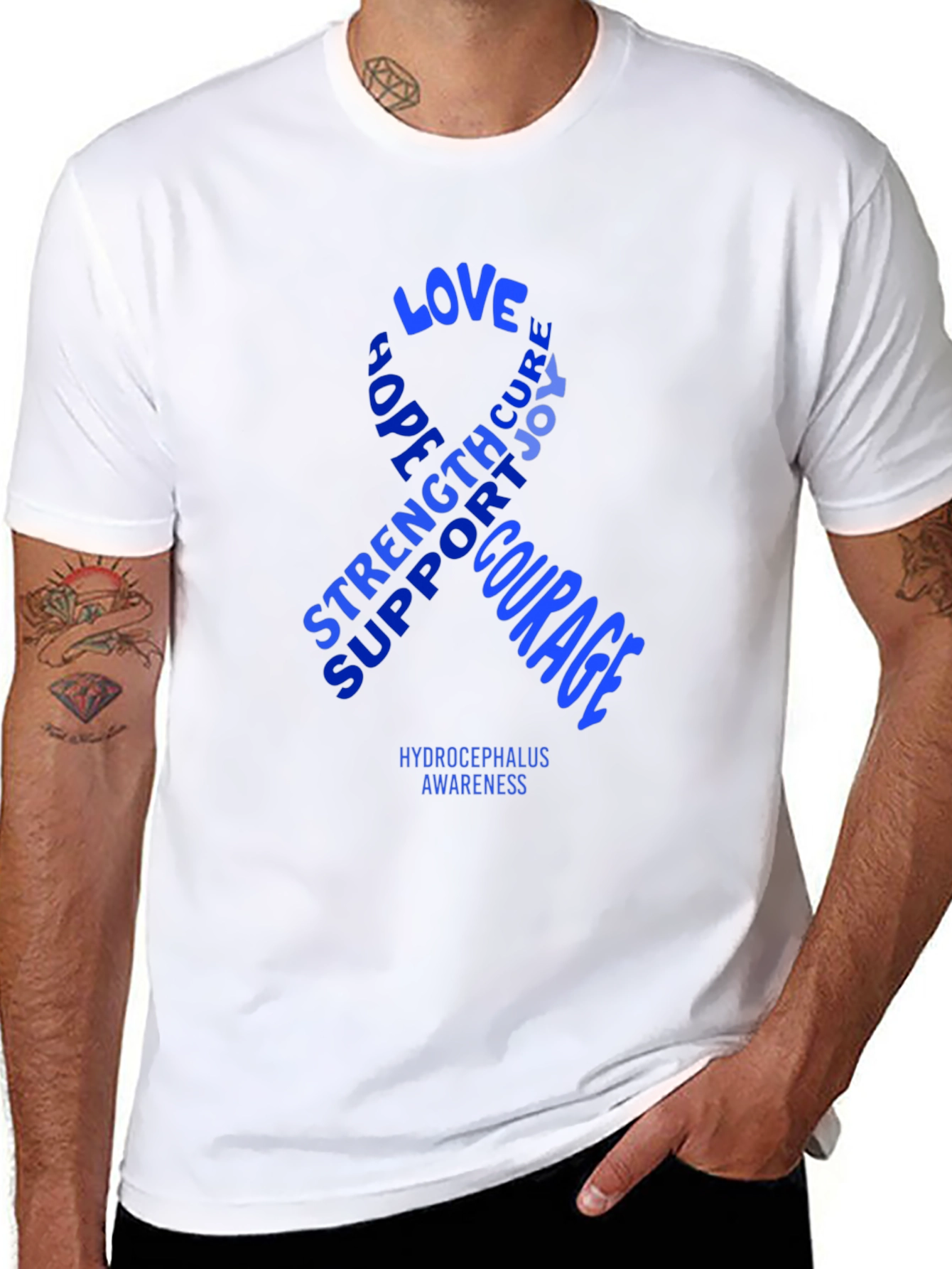 Hydrocephalus Awareness Ribbon T-Shirt
