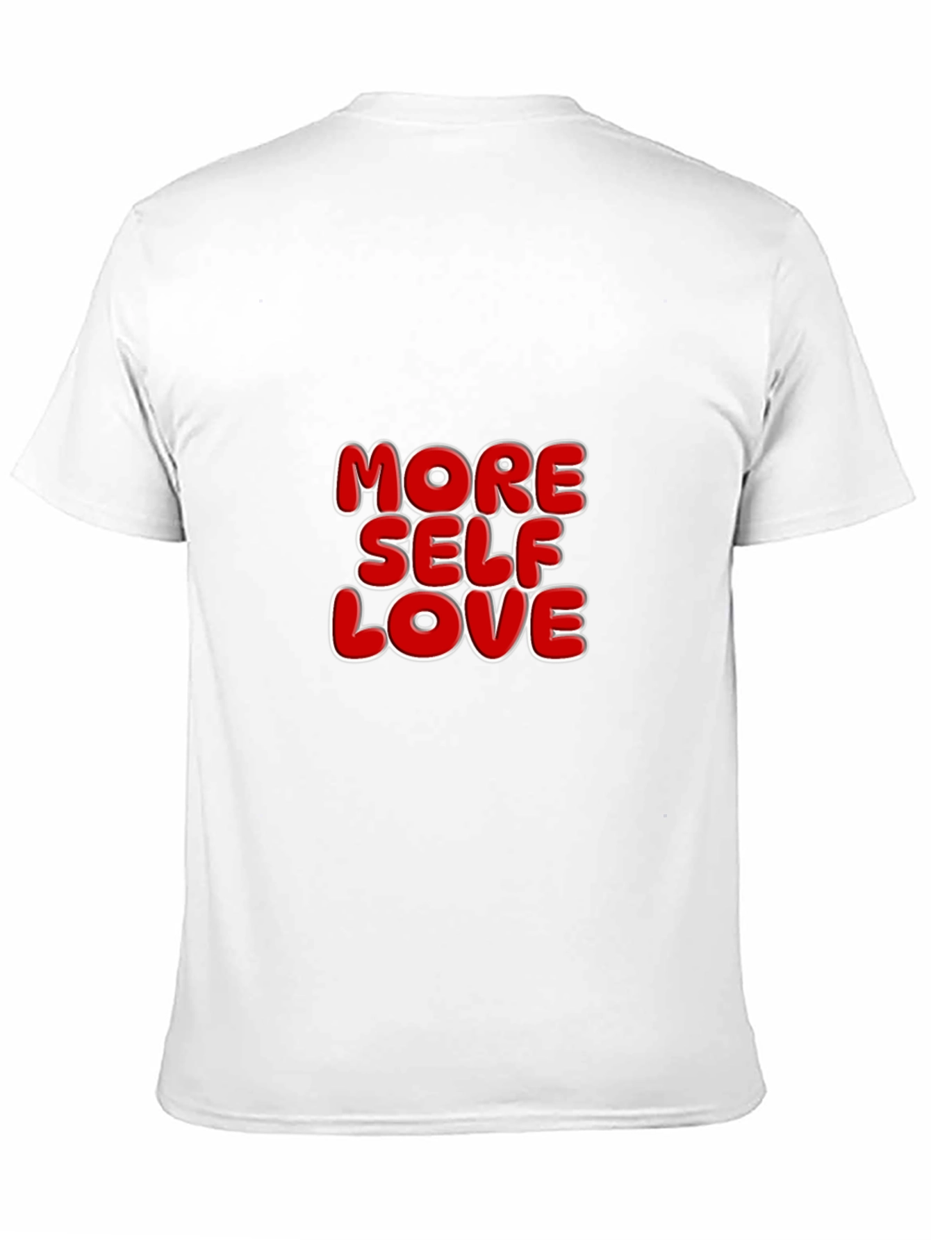 More Self Love T-Shirt Black Crew Neck Tee