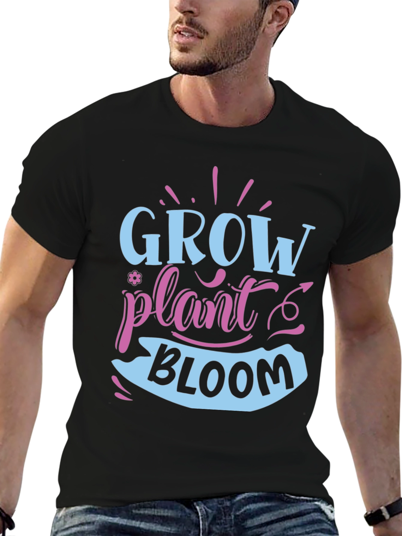 Grow Plant Bloom T-Shirt - Gardening Shirt