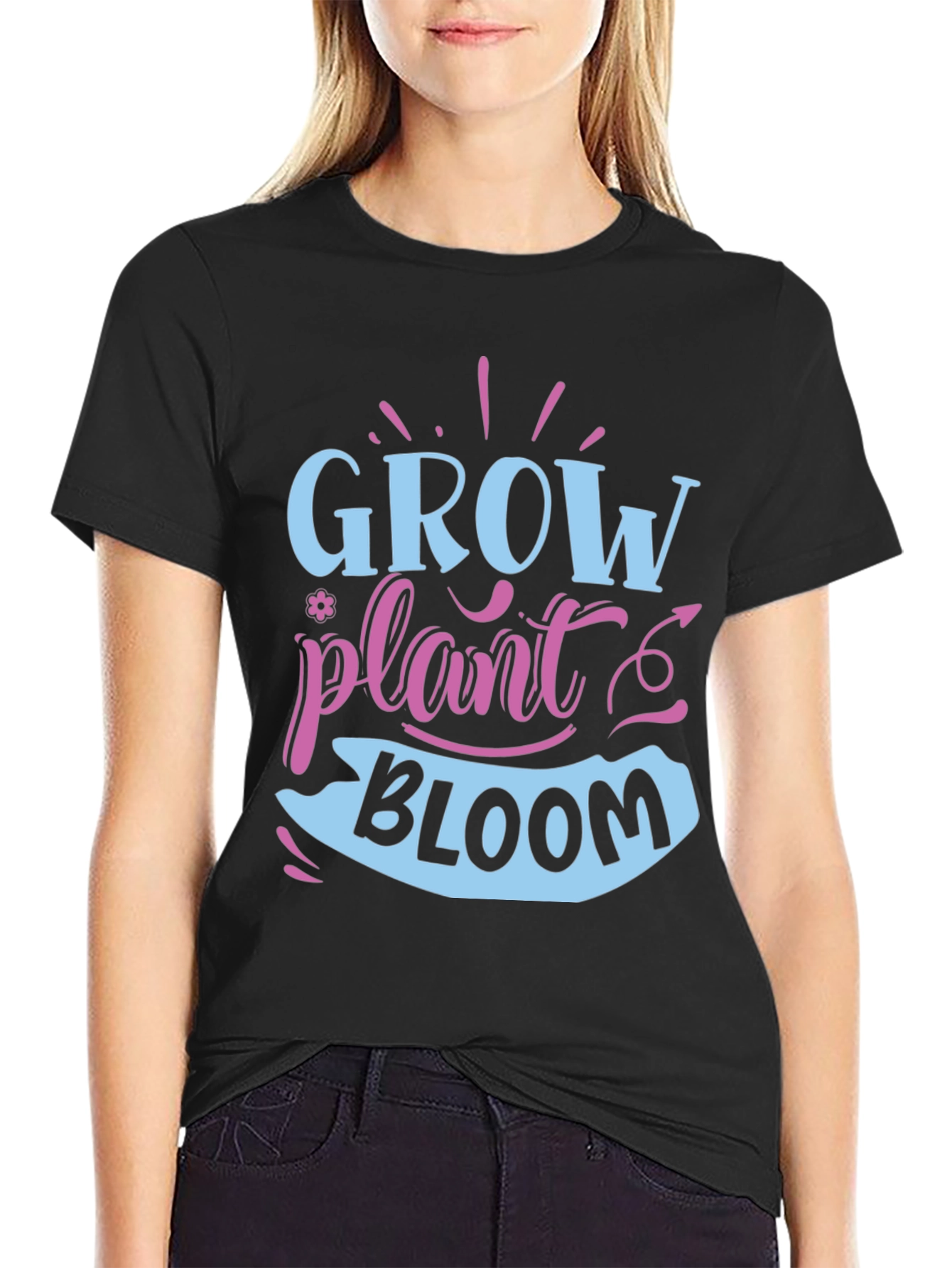 Grow Plant Bloom T-Shirt - Gardening Shirt