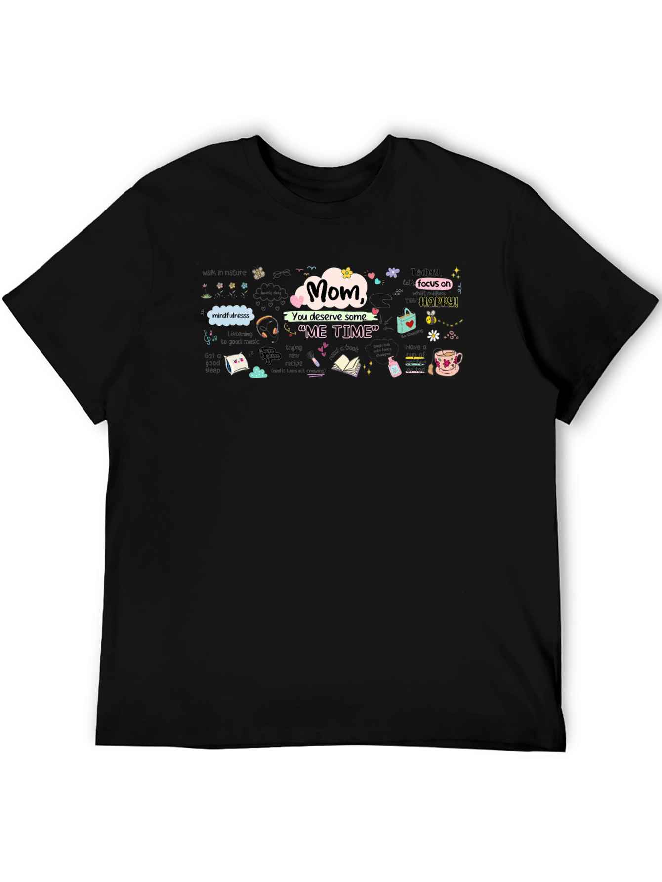 Relax Mom Graphic Tee - Me Time Design