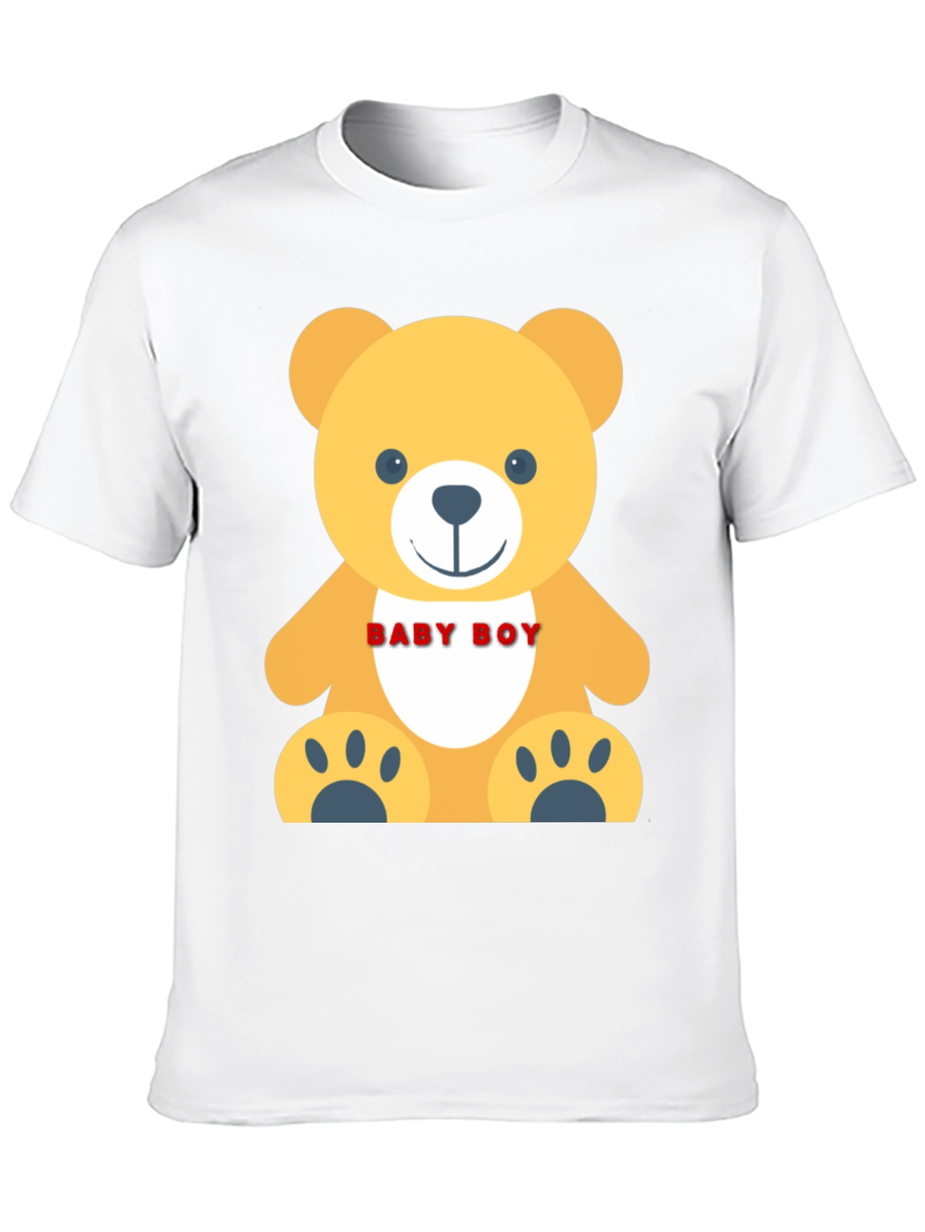 Baby Boy Teddy Bear Graphic T-Shirt