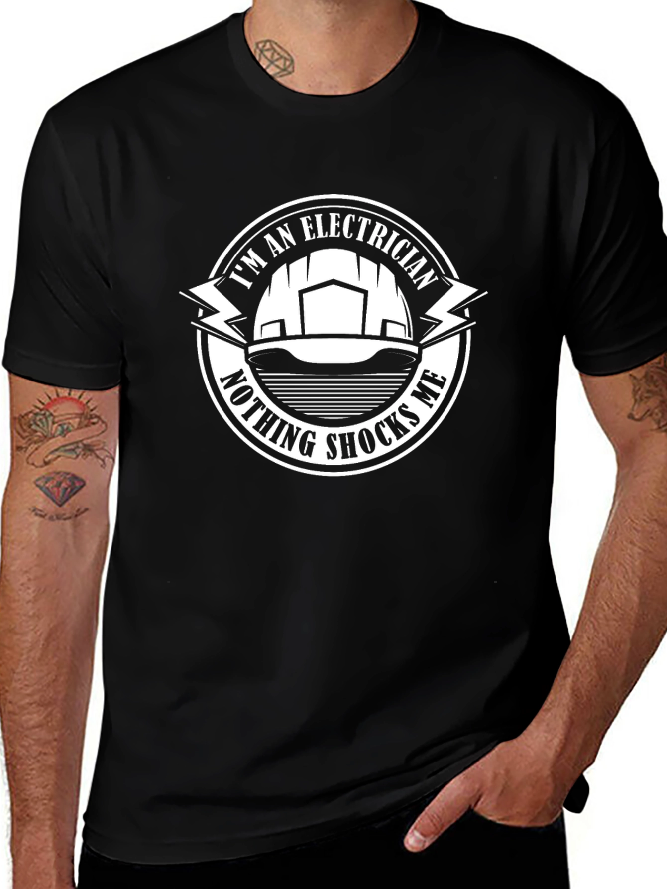 Electrician T-Shirt: Nothing Shocks Me
