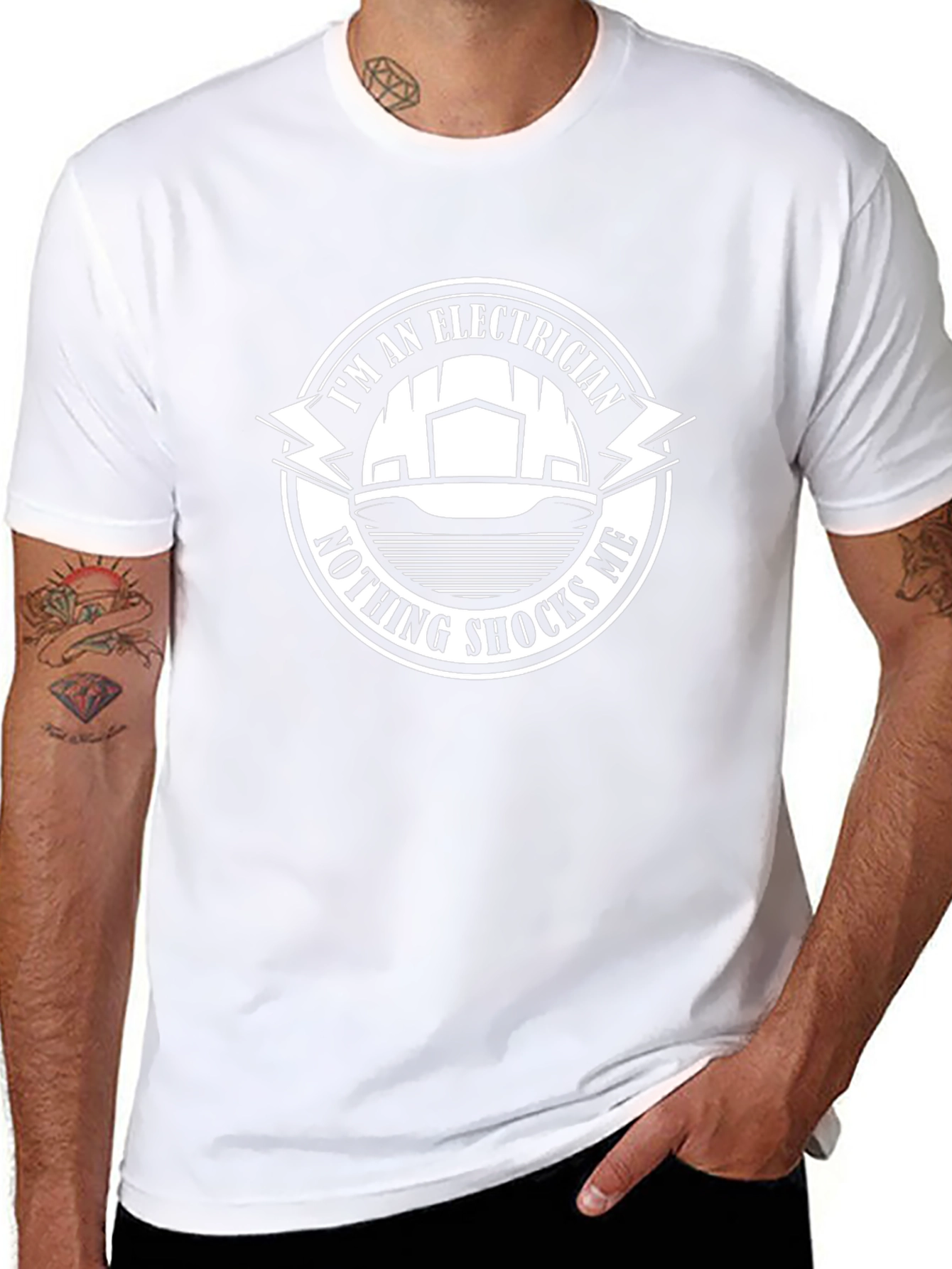 Electrician T-Shirt: Nothing Shocks Me
